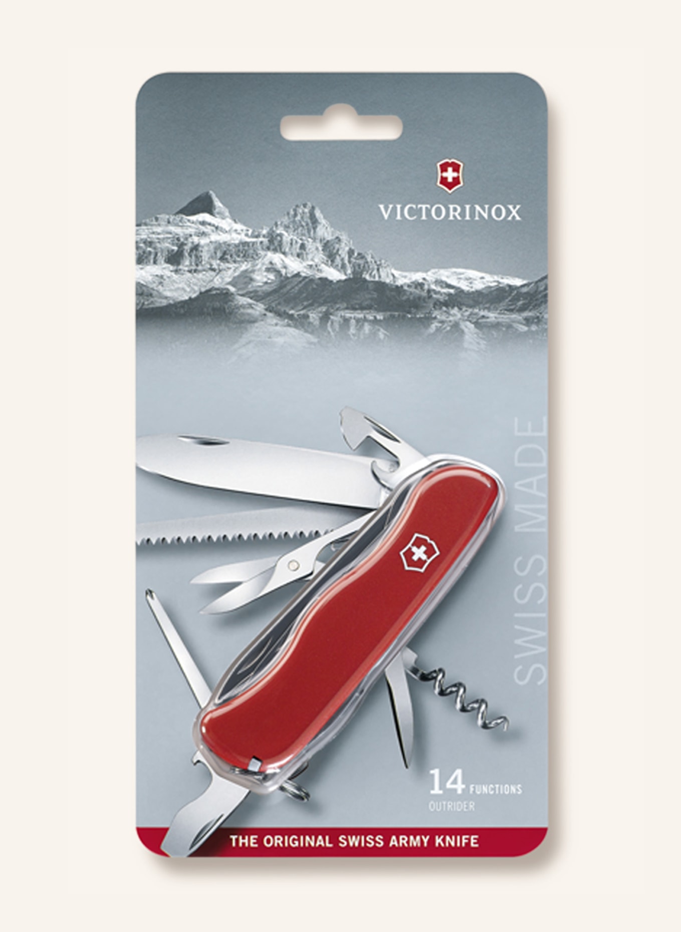VICTORINOX Pocket knife OUTRIDER, Color: RED (Image 2)