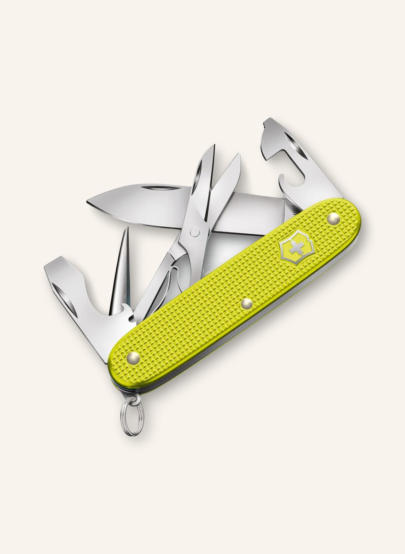VICTORINOX Pocket knife PIONEER X ALOX LIMITED EDITION 2023, Color: LIGHT GREEN (Image 1)