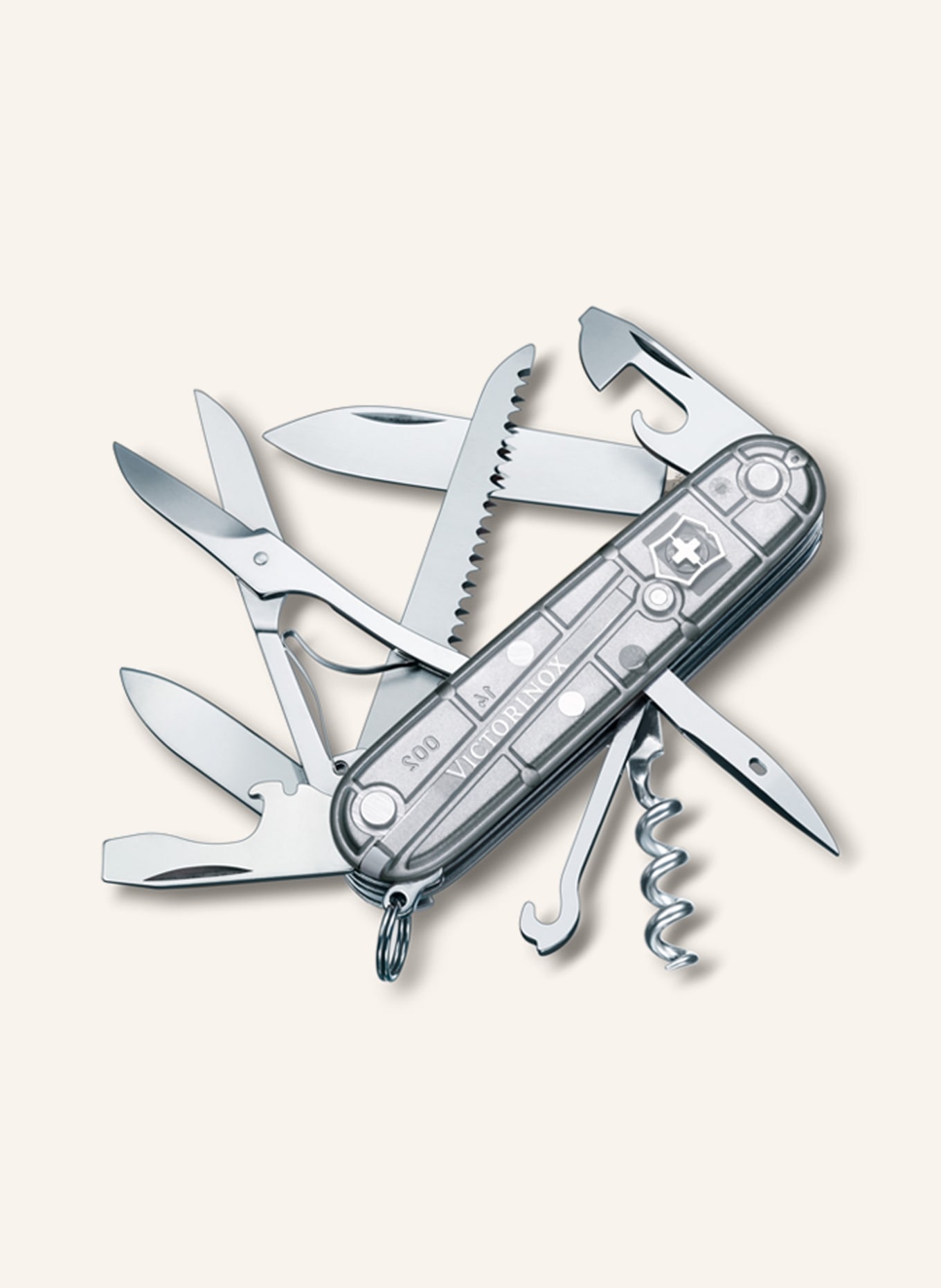 VICTORINOX Taschenmesser HUNTSMAN: SILBER