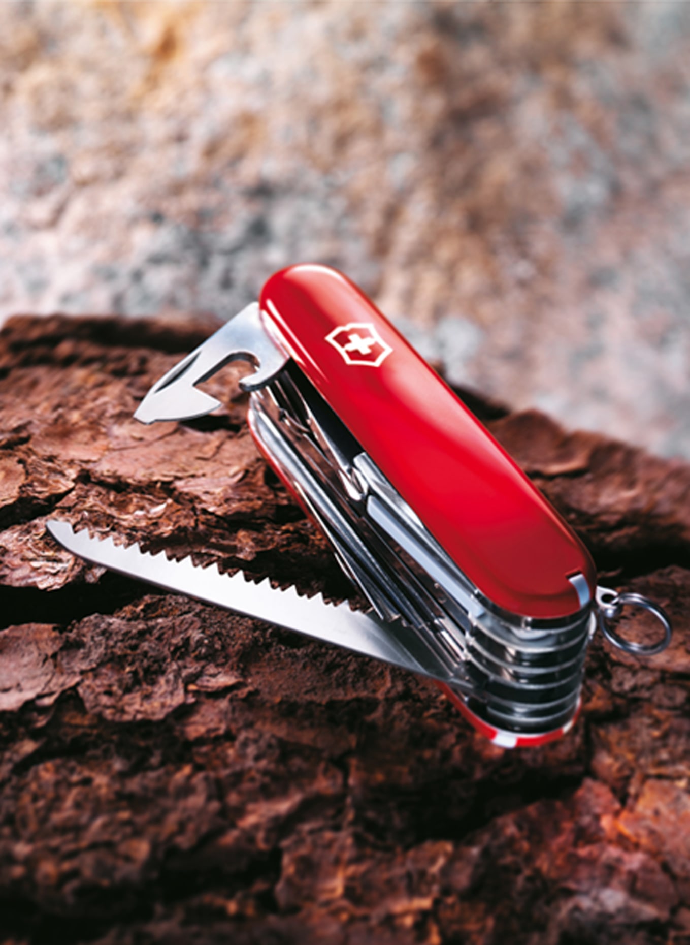 VICTORINOX Pocket knife SWISS CHAMP, Color: RED (Image 3)