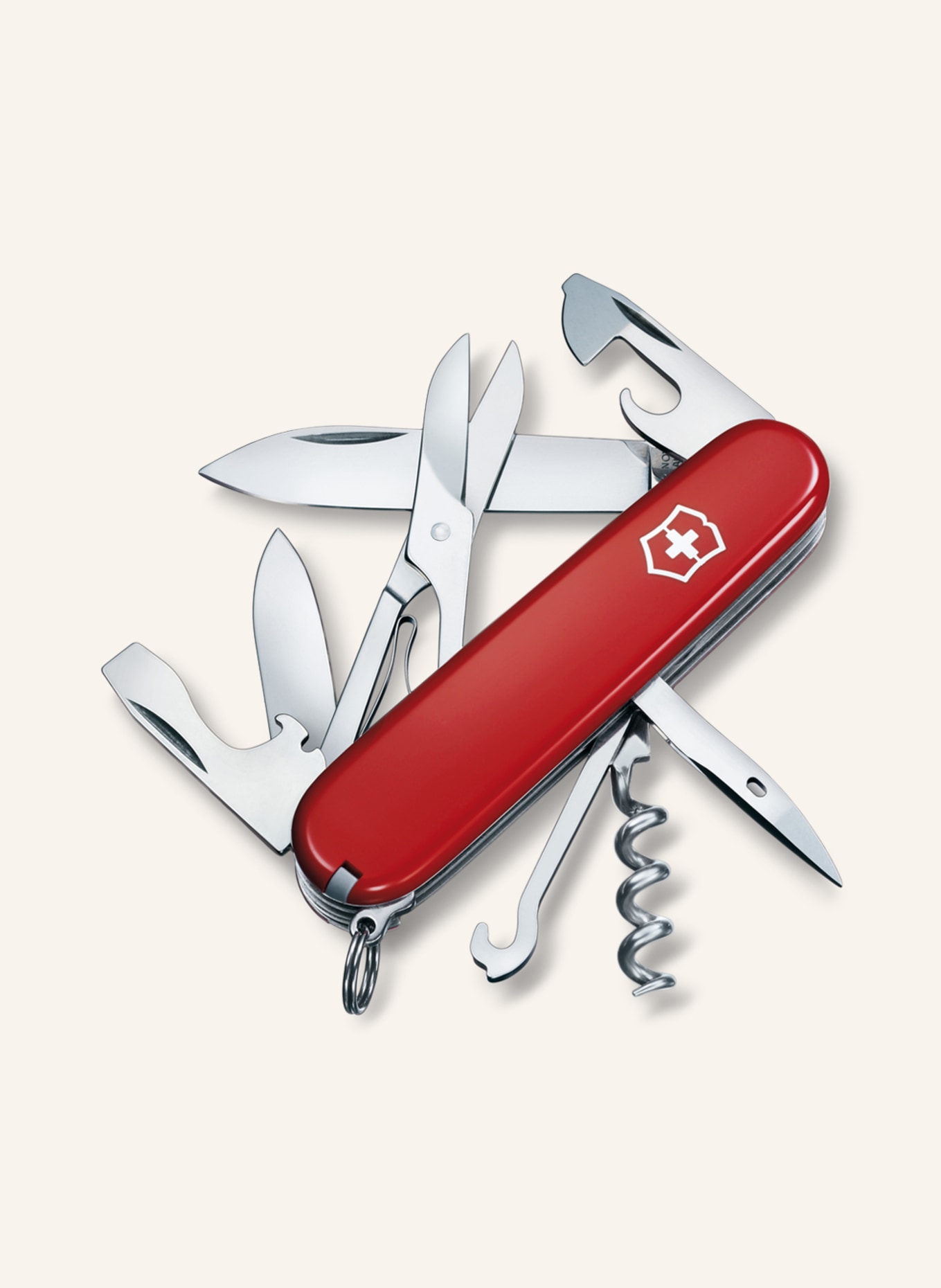 VICTORINOX Taschenmesser CLIMBER: ROT