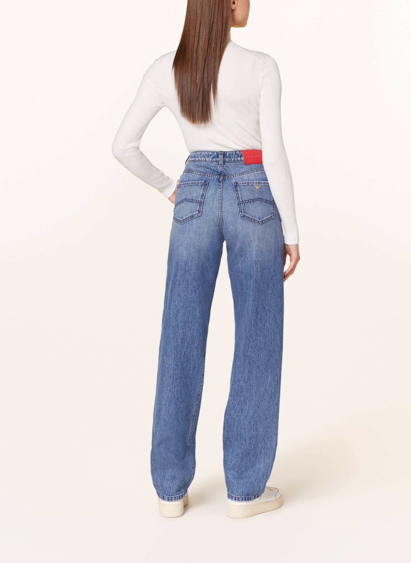 EMPORIO ARMANI Straight Jeans, Farbe: 0941 Denim (Bild 3)