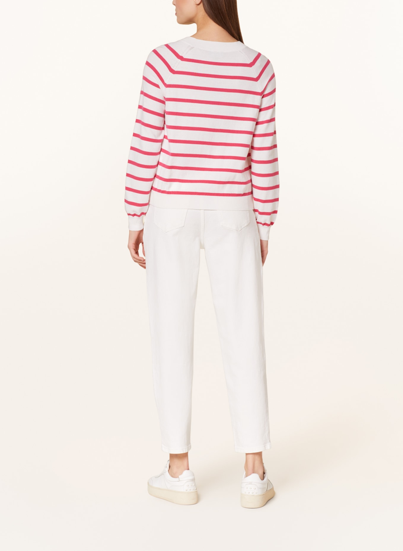 EMPORIO ARMANI Sweater, Color: WHITE/ PINK (Image 3)