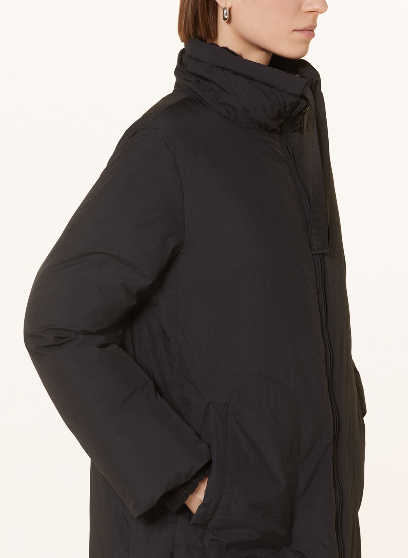 EMPORIO ARMANI Down coat, Color: BLACK (Image 4)