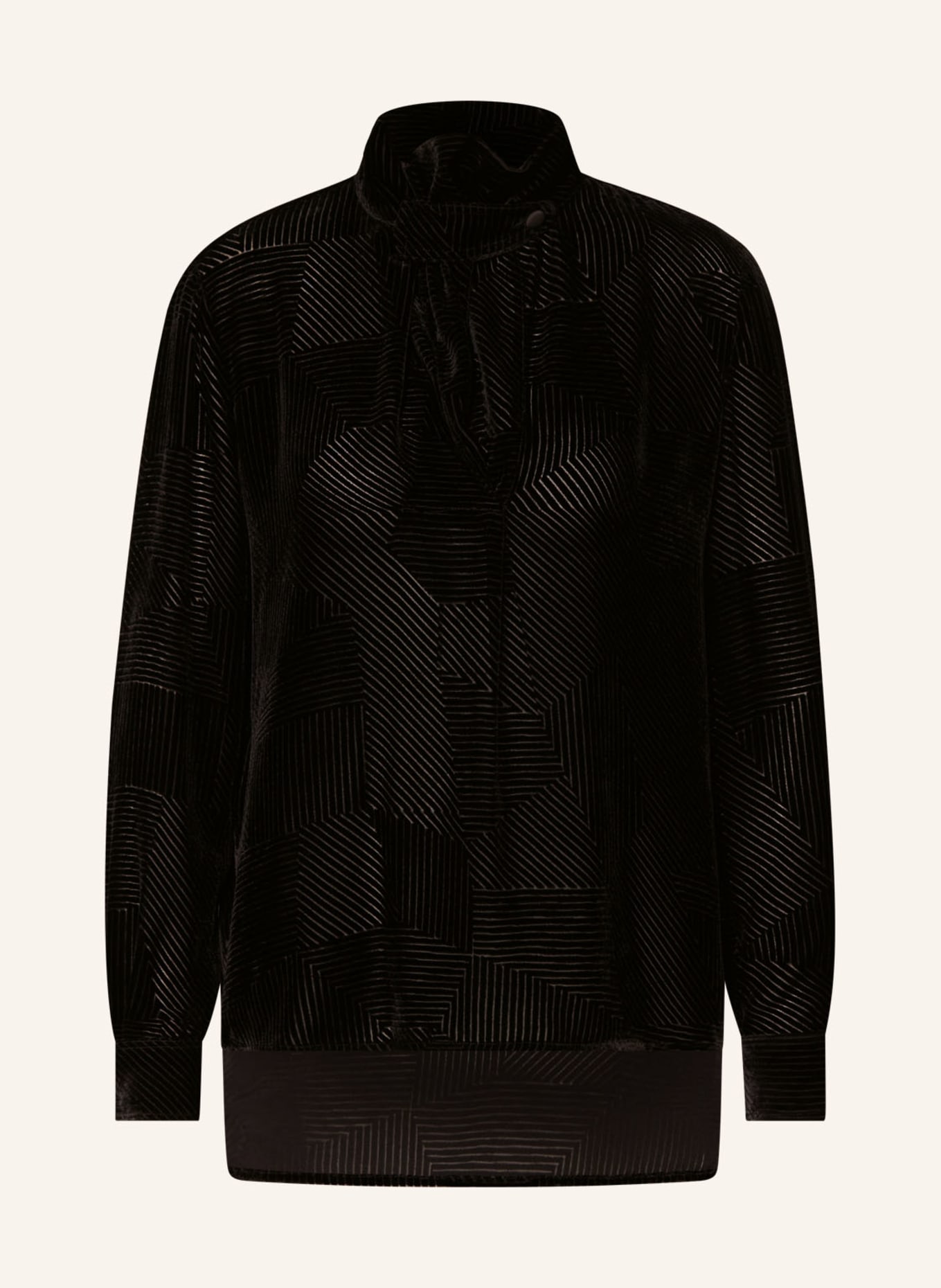 EMPORIO ARMANI Shirt blouse, Color: BLACK (Image 1)
