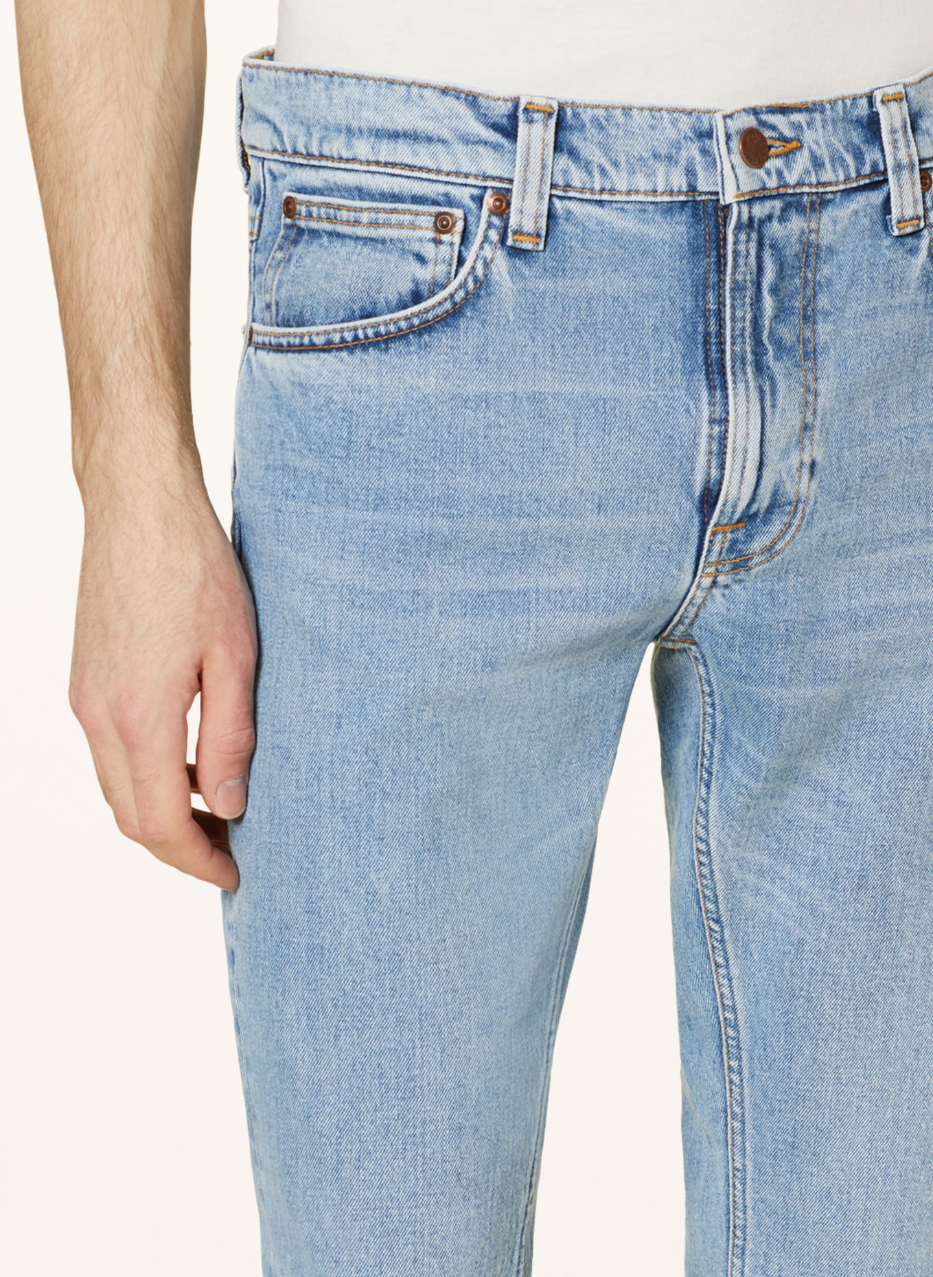Nudie Jeans Jeans LEAN DEAN, Farbe: Calm Blues (Bild 5)