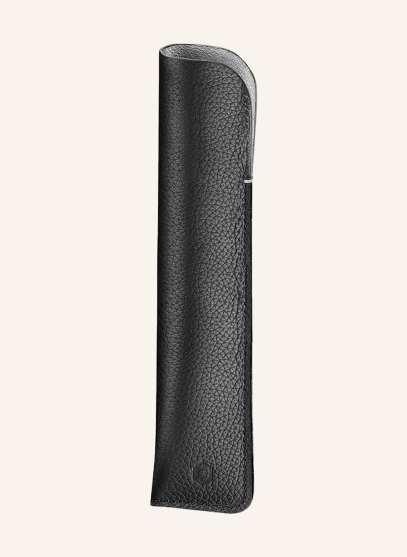 CARAN d'ACHE Set ECRIDOR VENETIAN: Retractable ballpoint pen and leather case, Color: PALLADIUM (Image 3)
