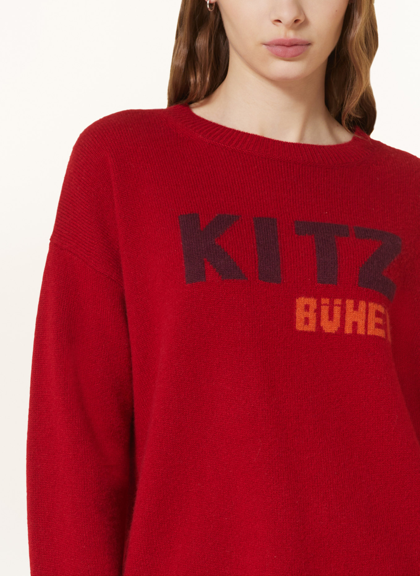 Catrin Schanz Cashmere-Pullover KITZBÜHEL, Farbe: DUNKELROT (Bild 4)