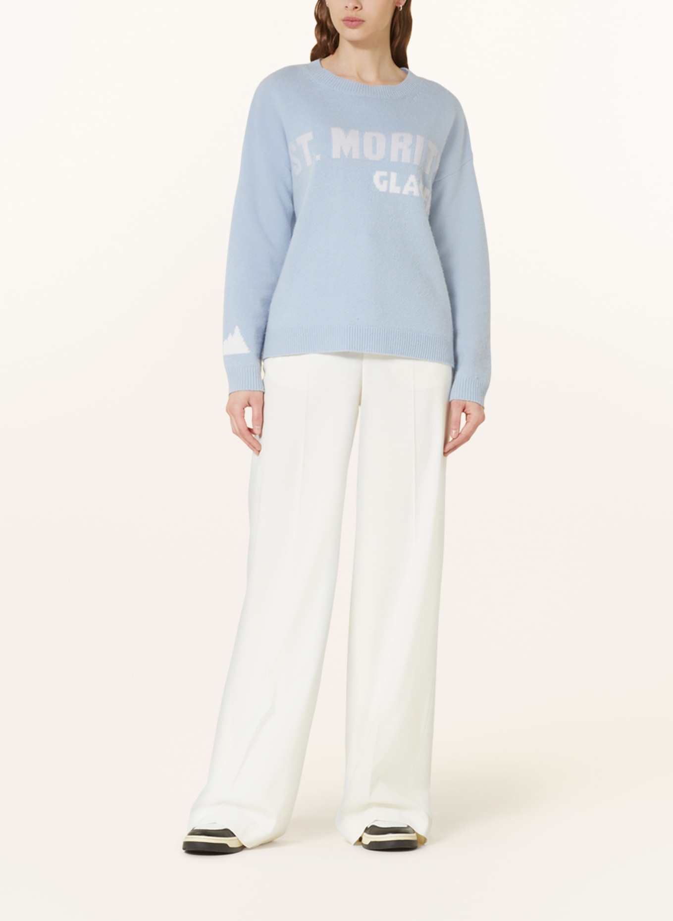Catrin Schanz Cashmere-Pullover, Farbe: HELLBLAU (Bild 2)