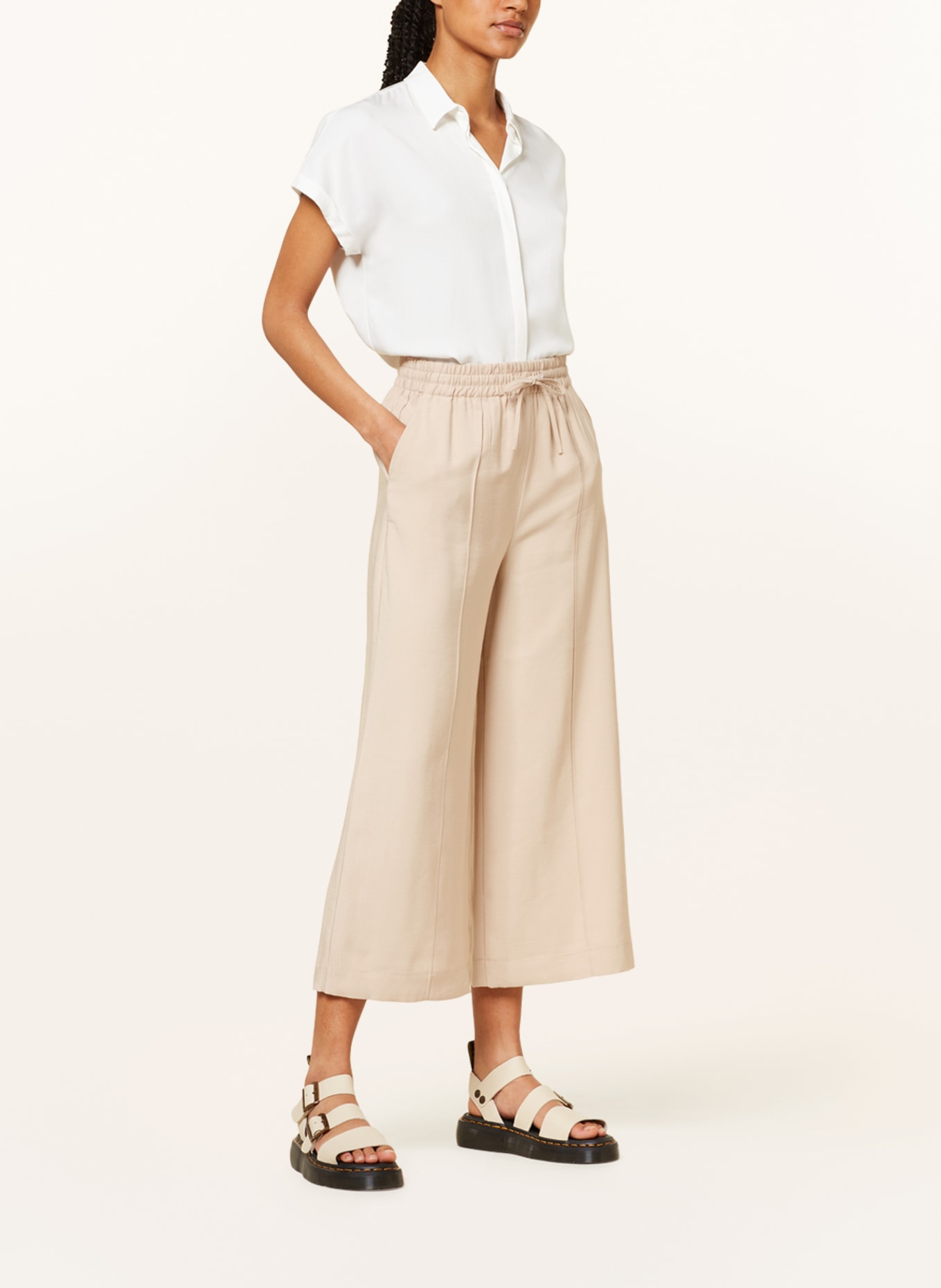 someday Culottes CALEX, Color: BEIGE (Image 2)