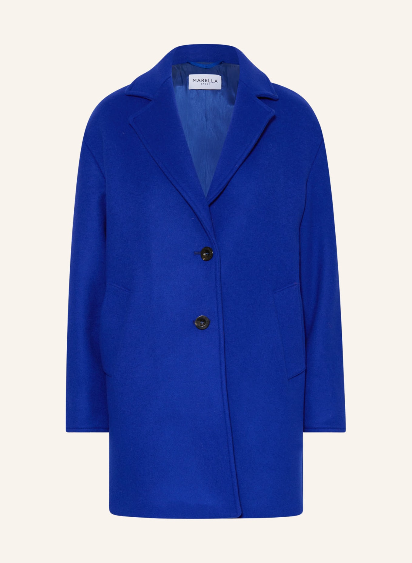 MARELLA Wool coat TEQUILA, Color: BLUE (Image 1)