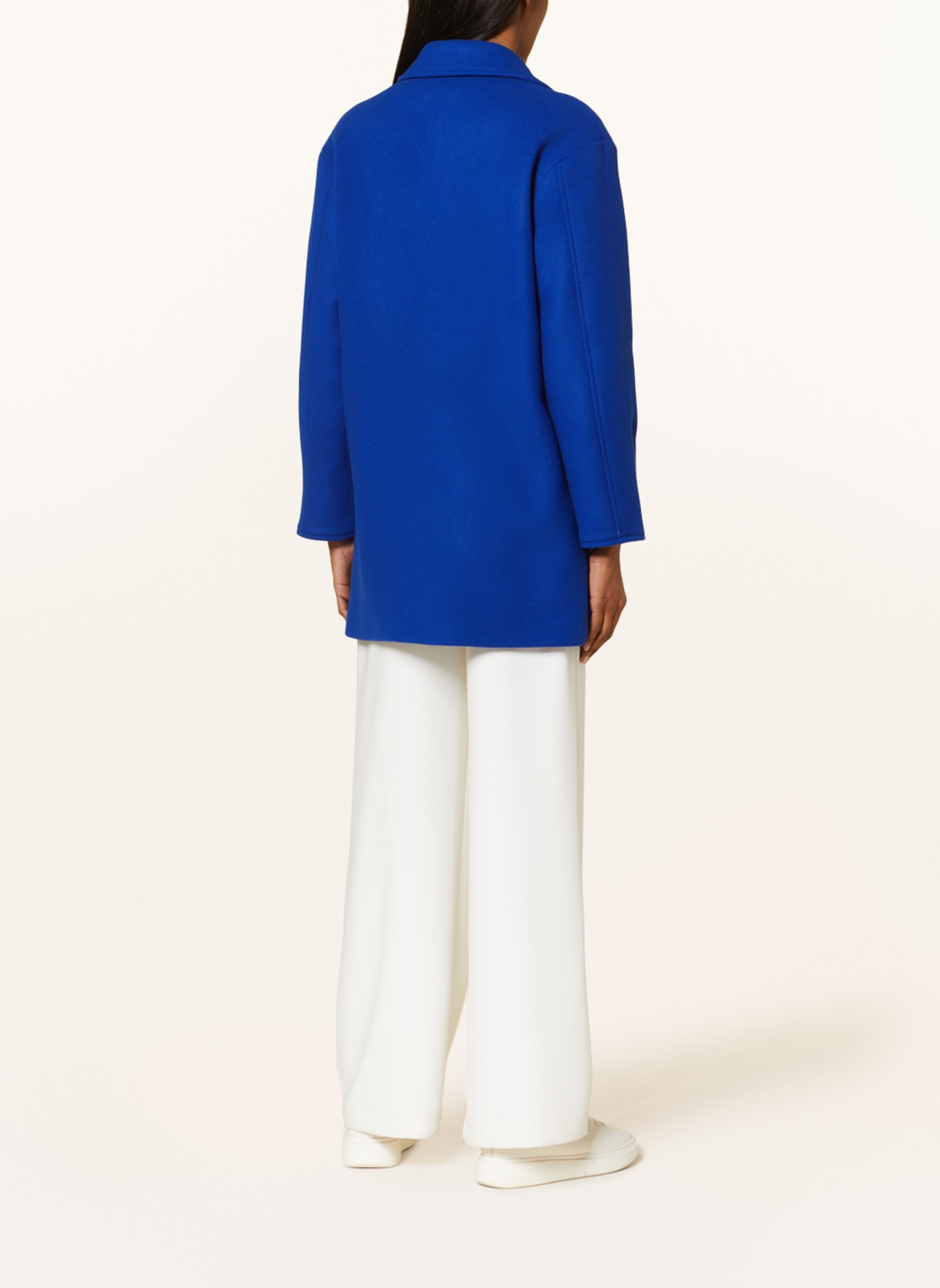MARELLA Wool coat TEQUILA, Color: BLUE (Image 3)