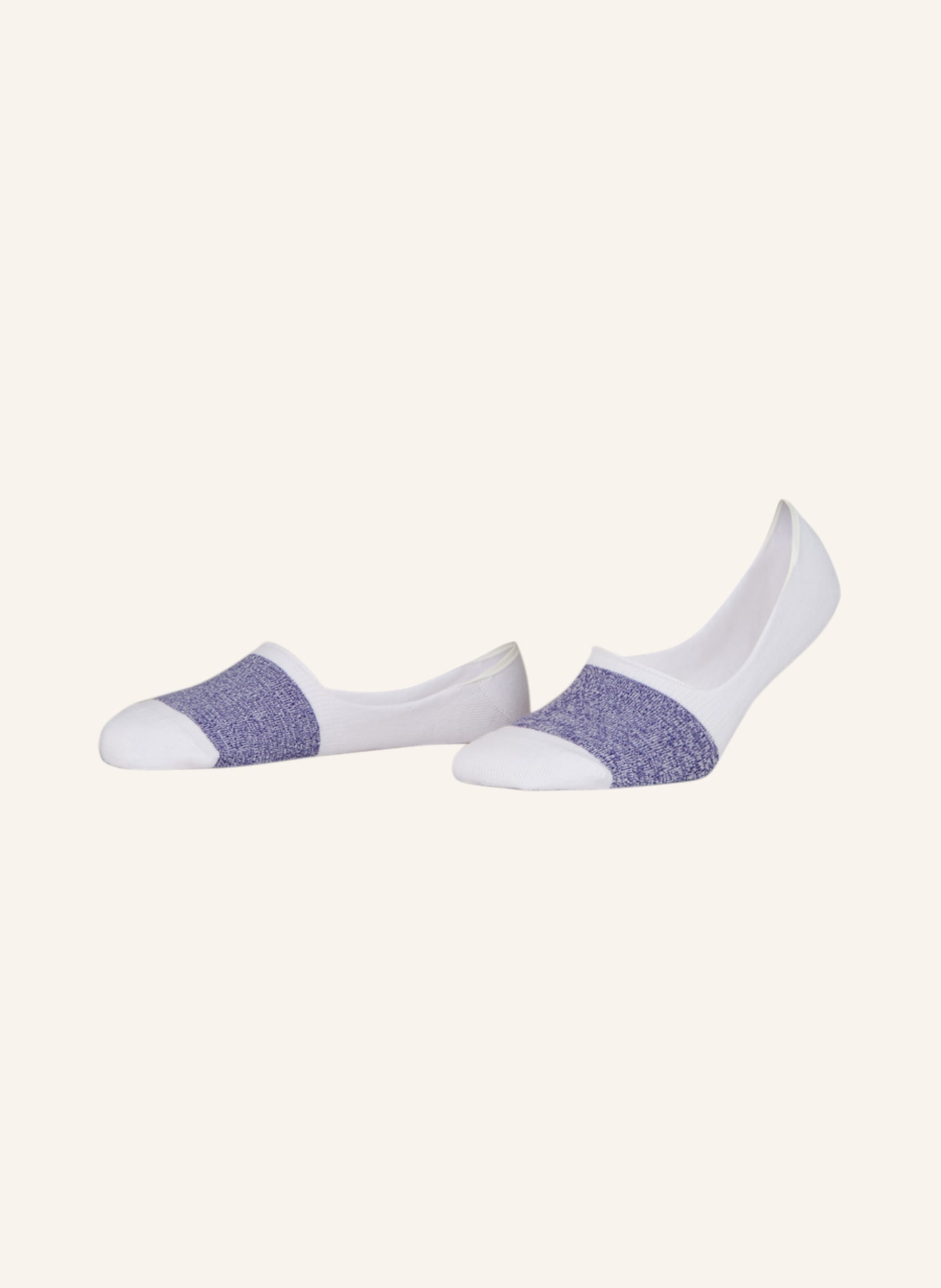 TED BAKER Kotníkové ponožky INVISIBLE, Barva: BÍLÁ/ MODRÁ (Obrázek 1)