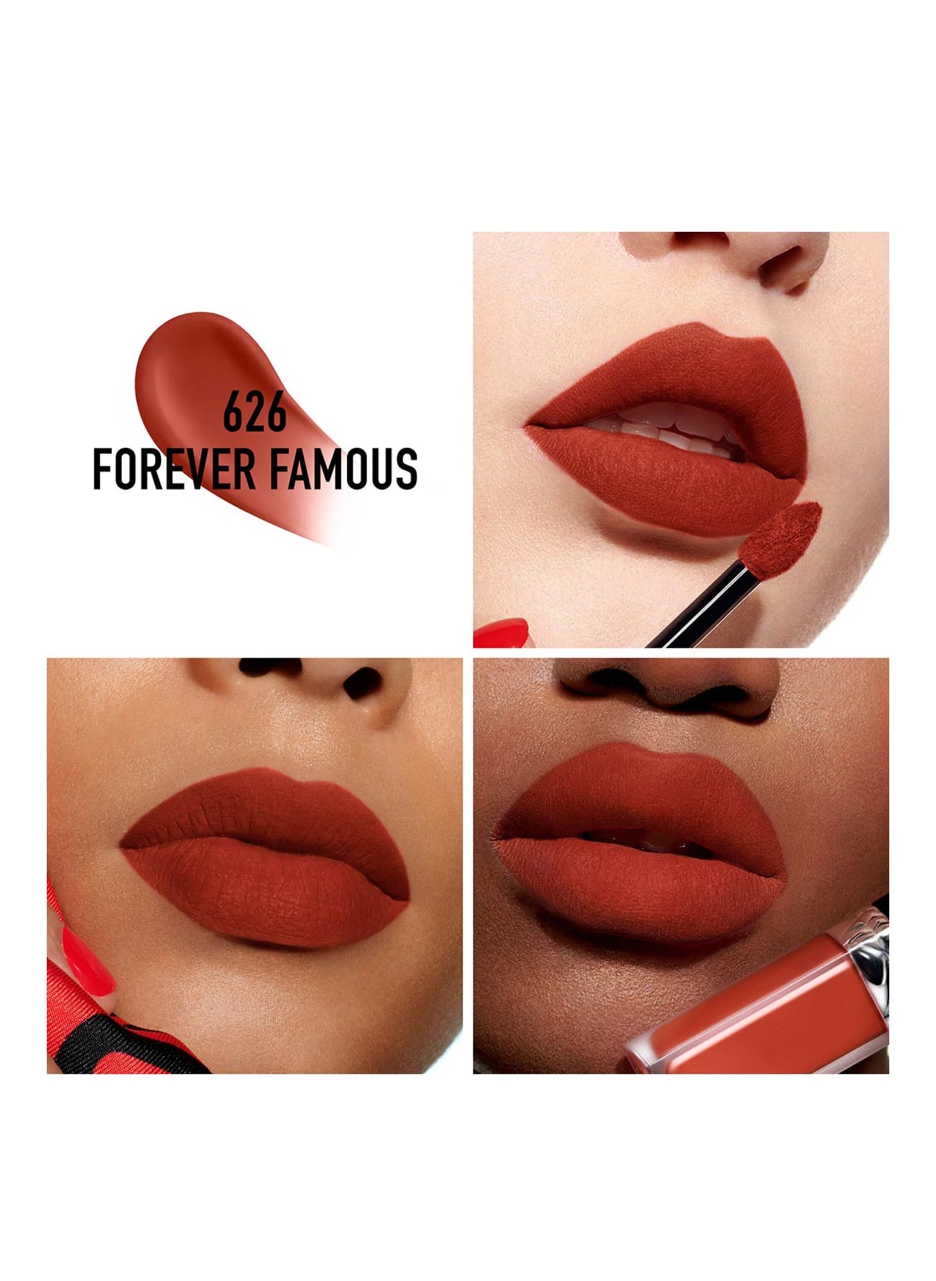 DIOR ROUGE DIOR FOREVER LIQUID: 626 FOREVER FAMOUS
