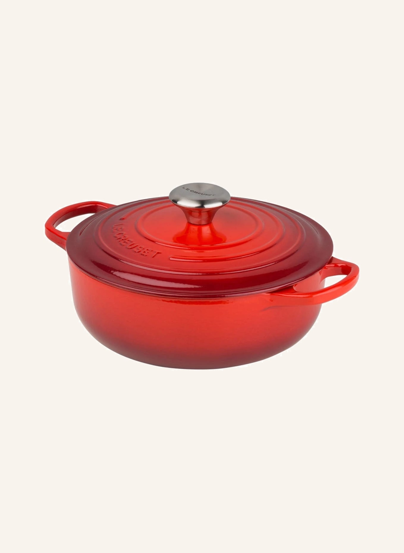 LE CREUSET Bräter SIGNATURE, Farbe: KIRSCHROT (Bild 1)