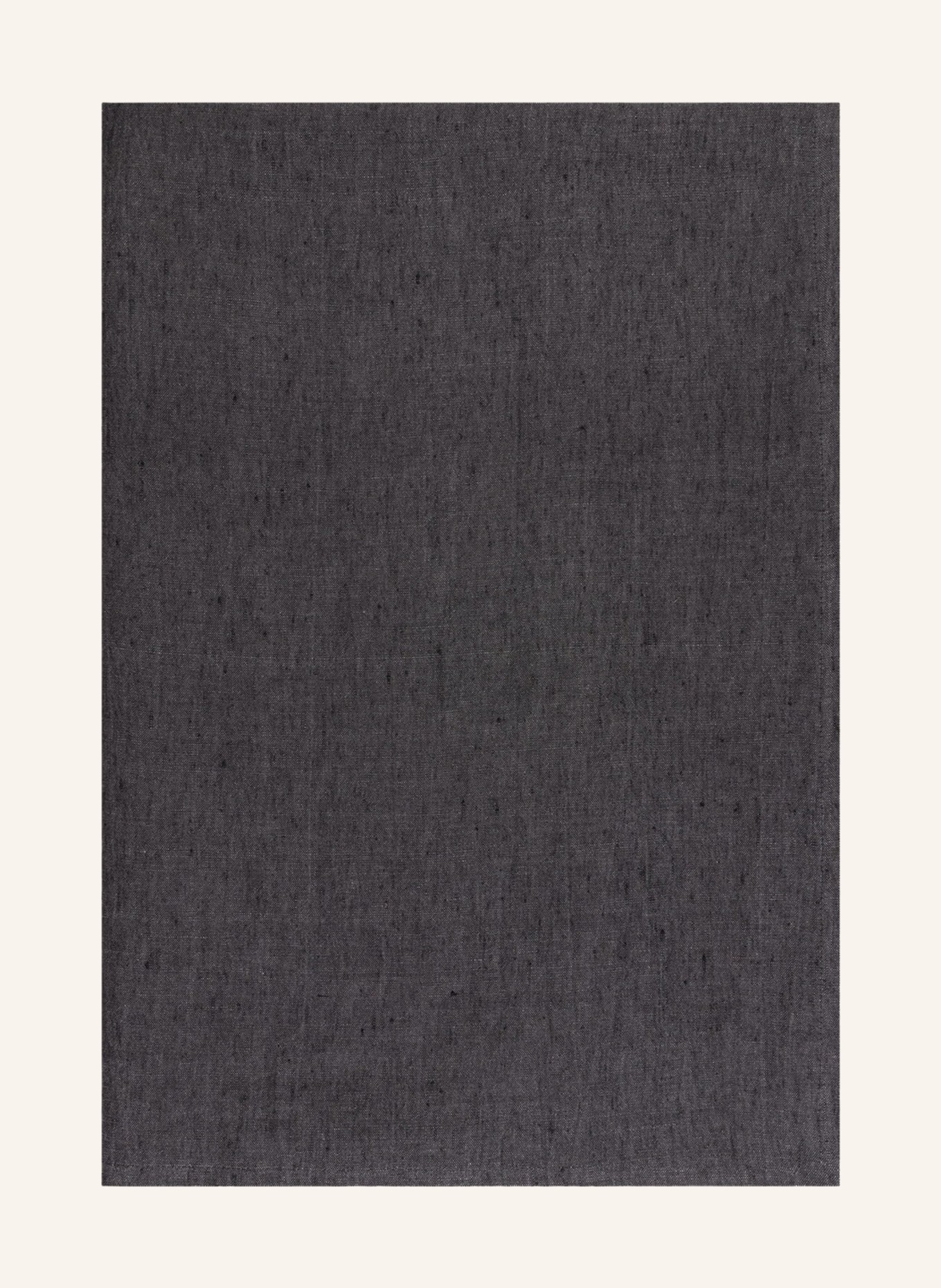 PROFLAX Linen tablecloth SVEN, Color: DARK GRAY MÉLANGE (Image 1)