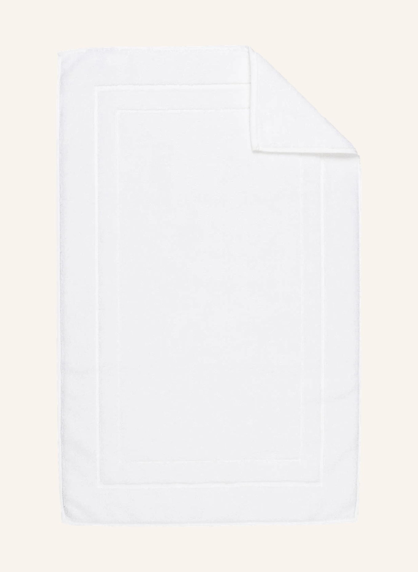 Cawö Bath mat CLASSIC, Color: WHITE (Image 2)