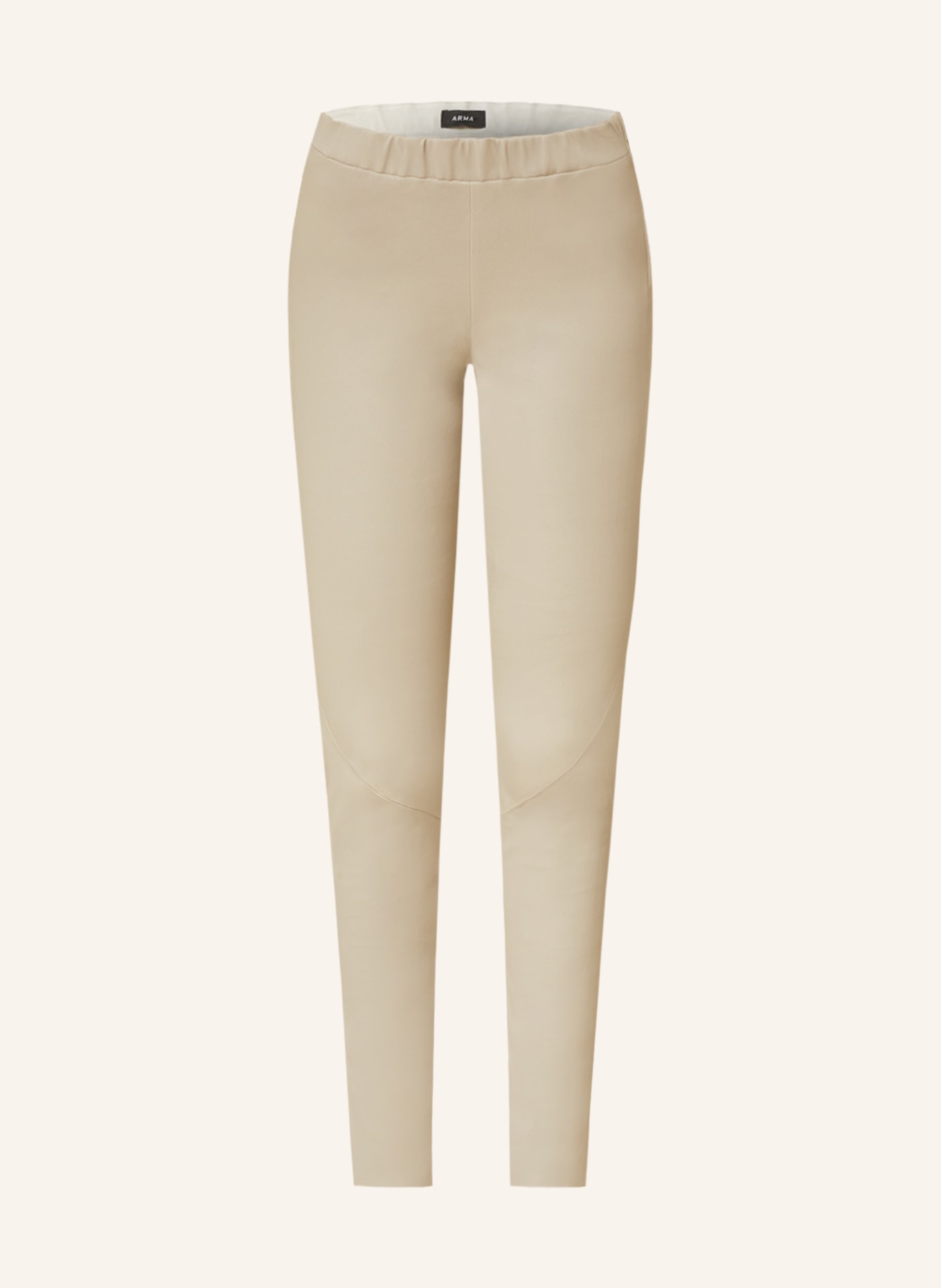 lilienfels Leather trousers, Color: BEIGE (Image 1)