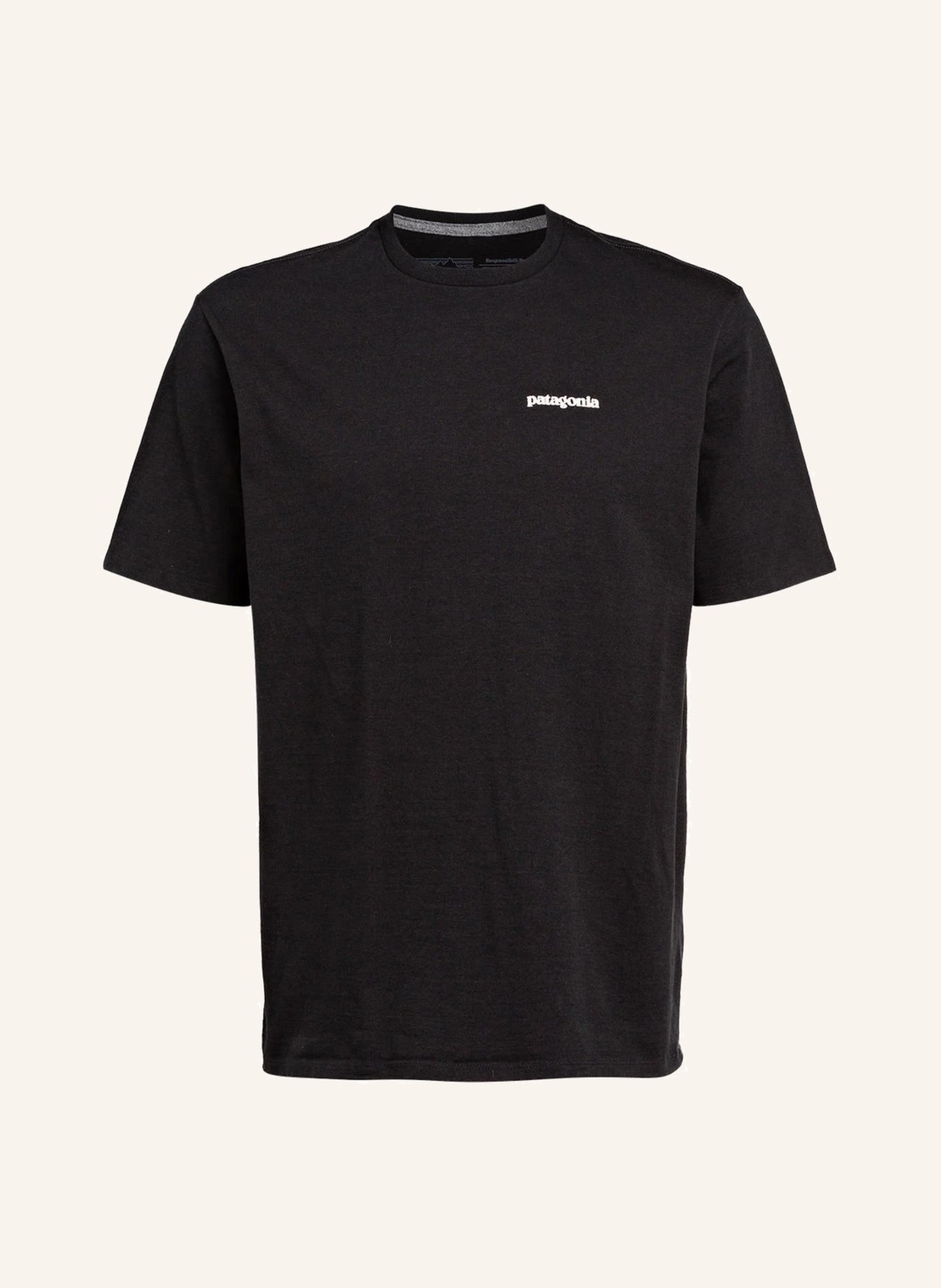 patagonia T-Shirt P-6, Farbe: SCHWARZ (Bild 1)