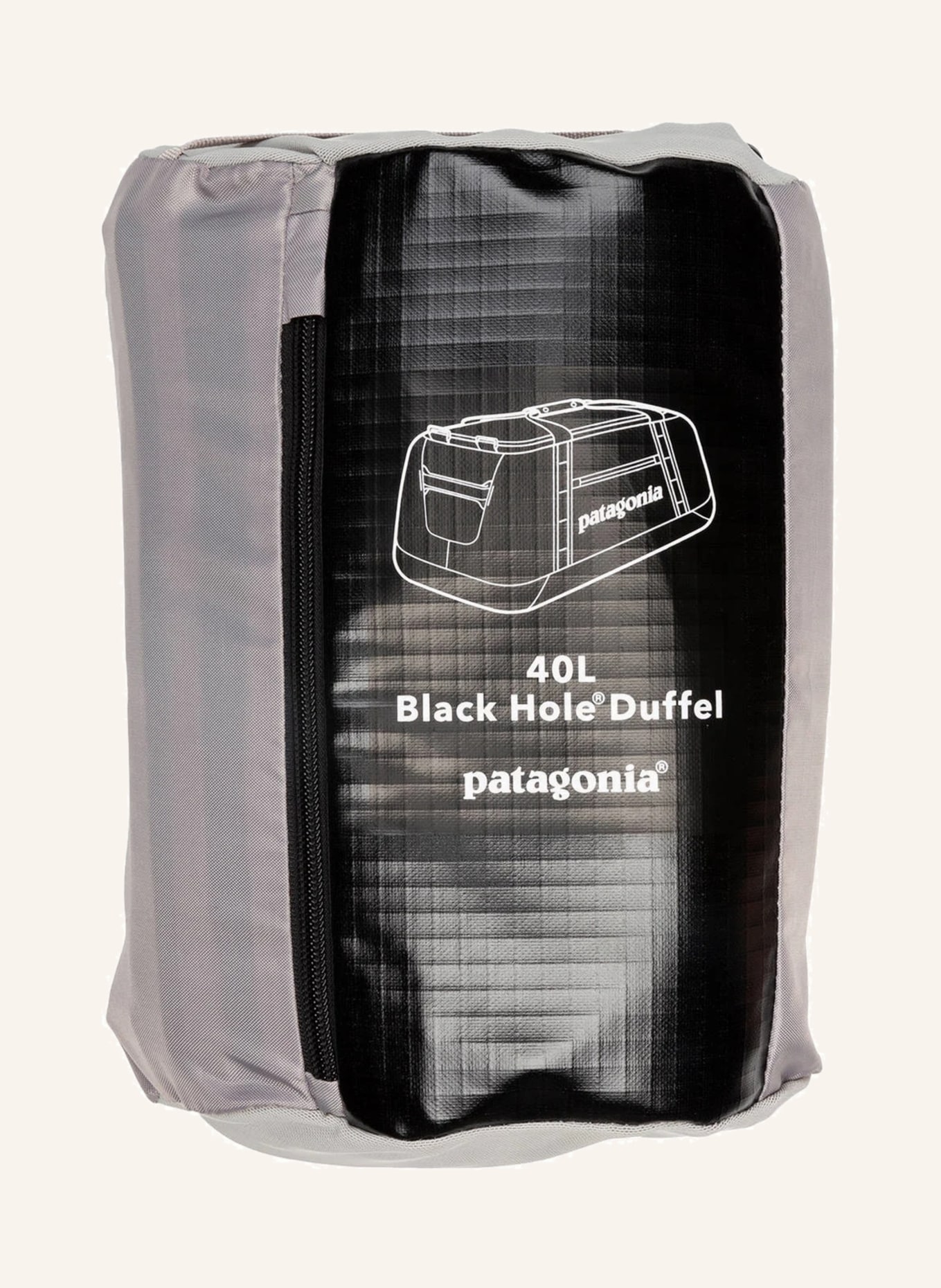 patagonia Reisetasche BLACK HOLE® DUFFEL 40 l, Farbe: SCHWARZ (Bild 4)