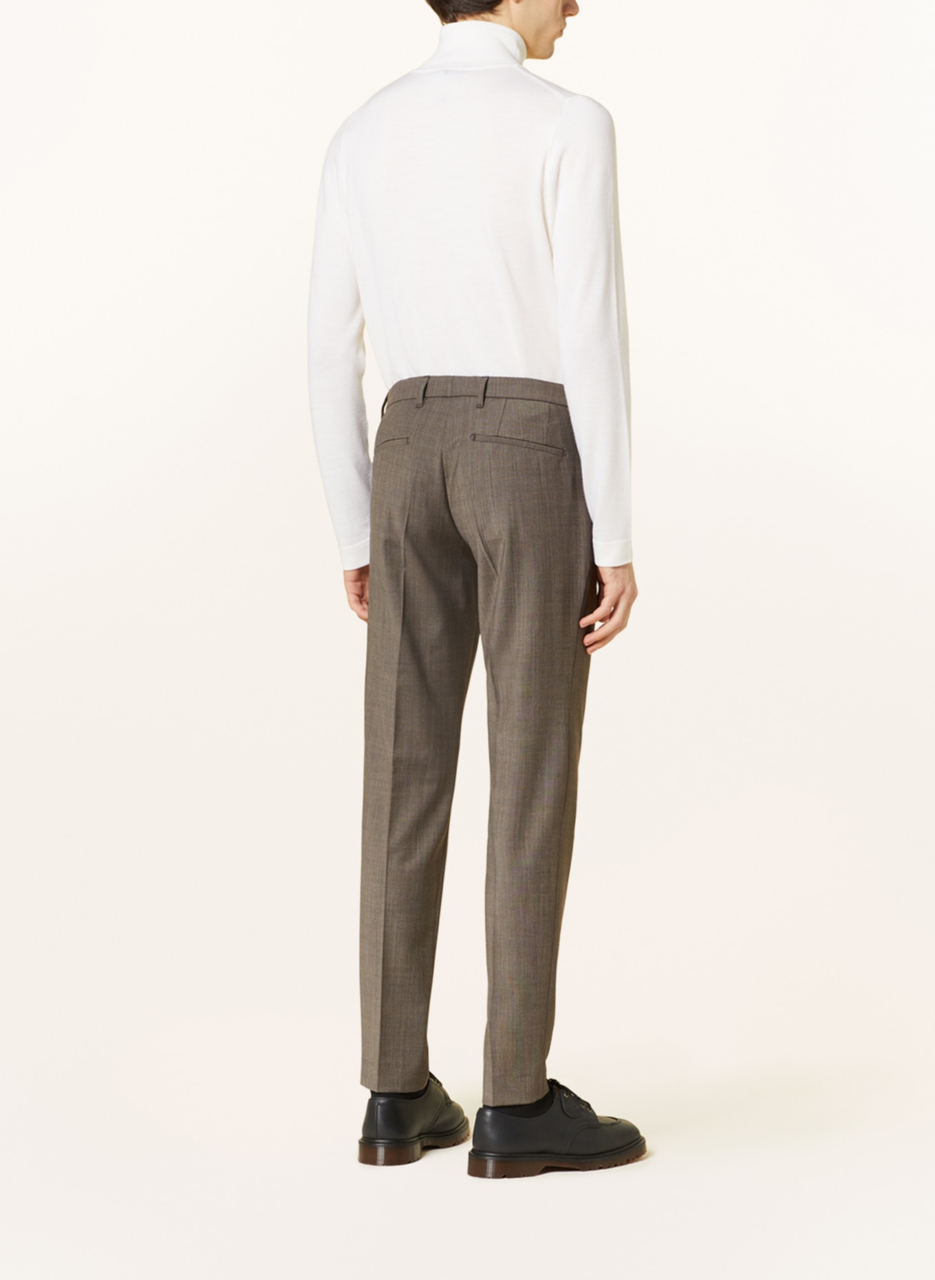 DRYKORN Suit trousers PIET slim fit, Color: 1204 BRAUN (Image 4)