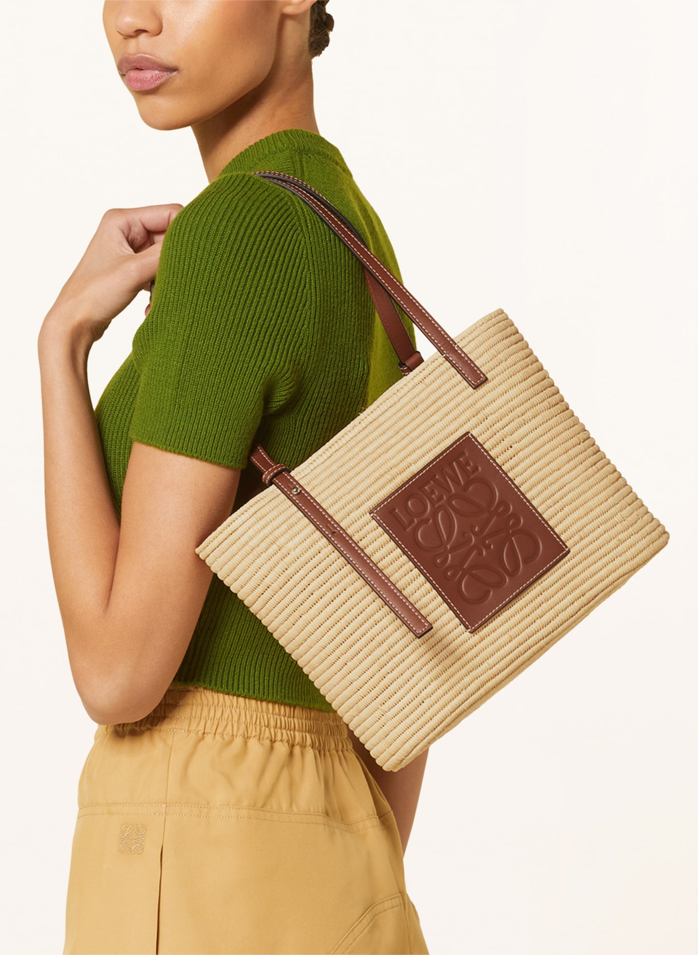 LOEWE Handbag, Color: BEIGE/ BROWN (Image 5)
