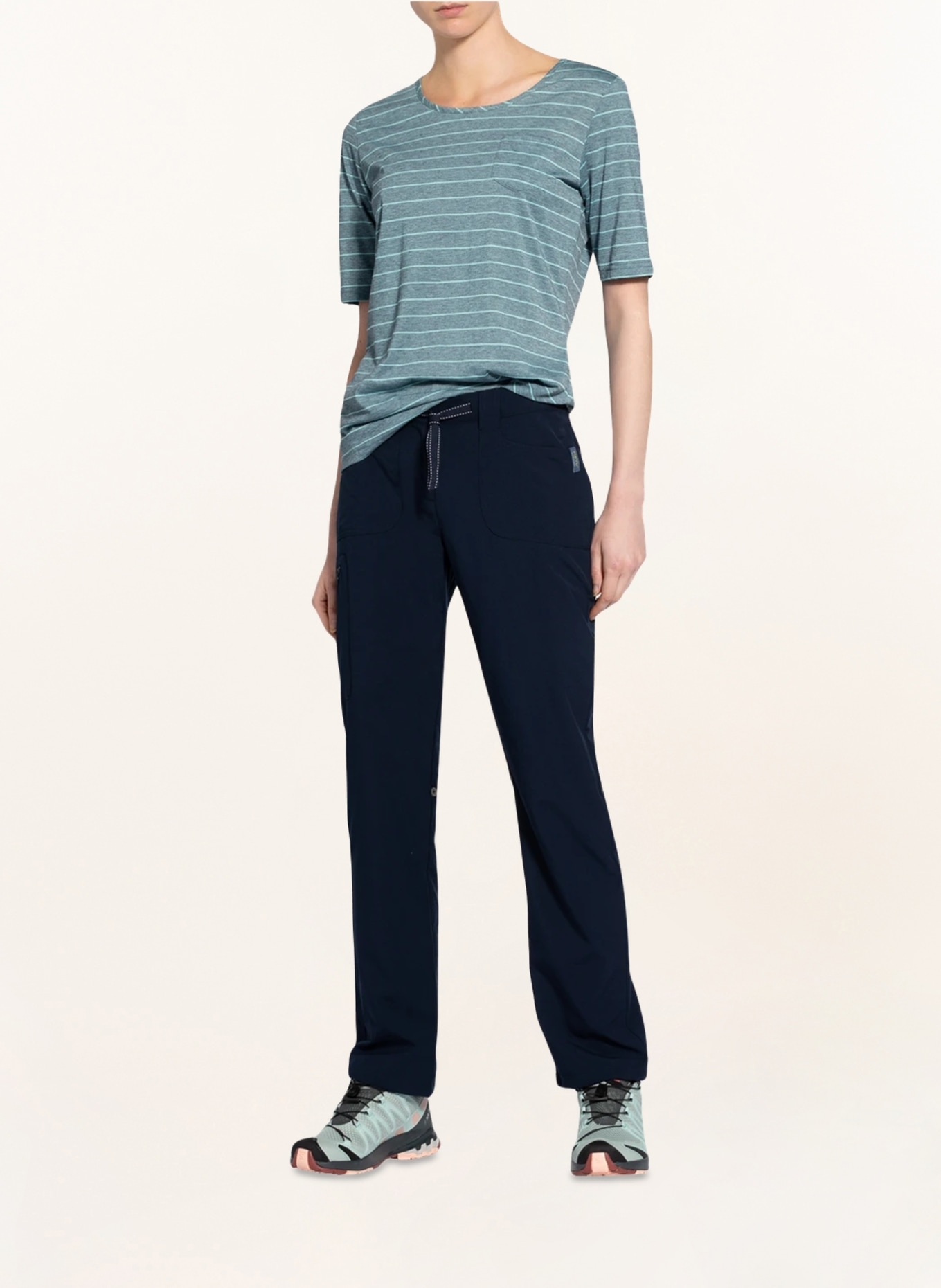 me°ru' Outdoor trousers CARTAGENA , Color: DARK BLUE (Image 2)