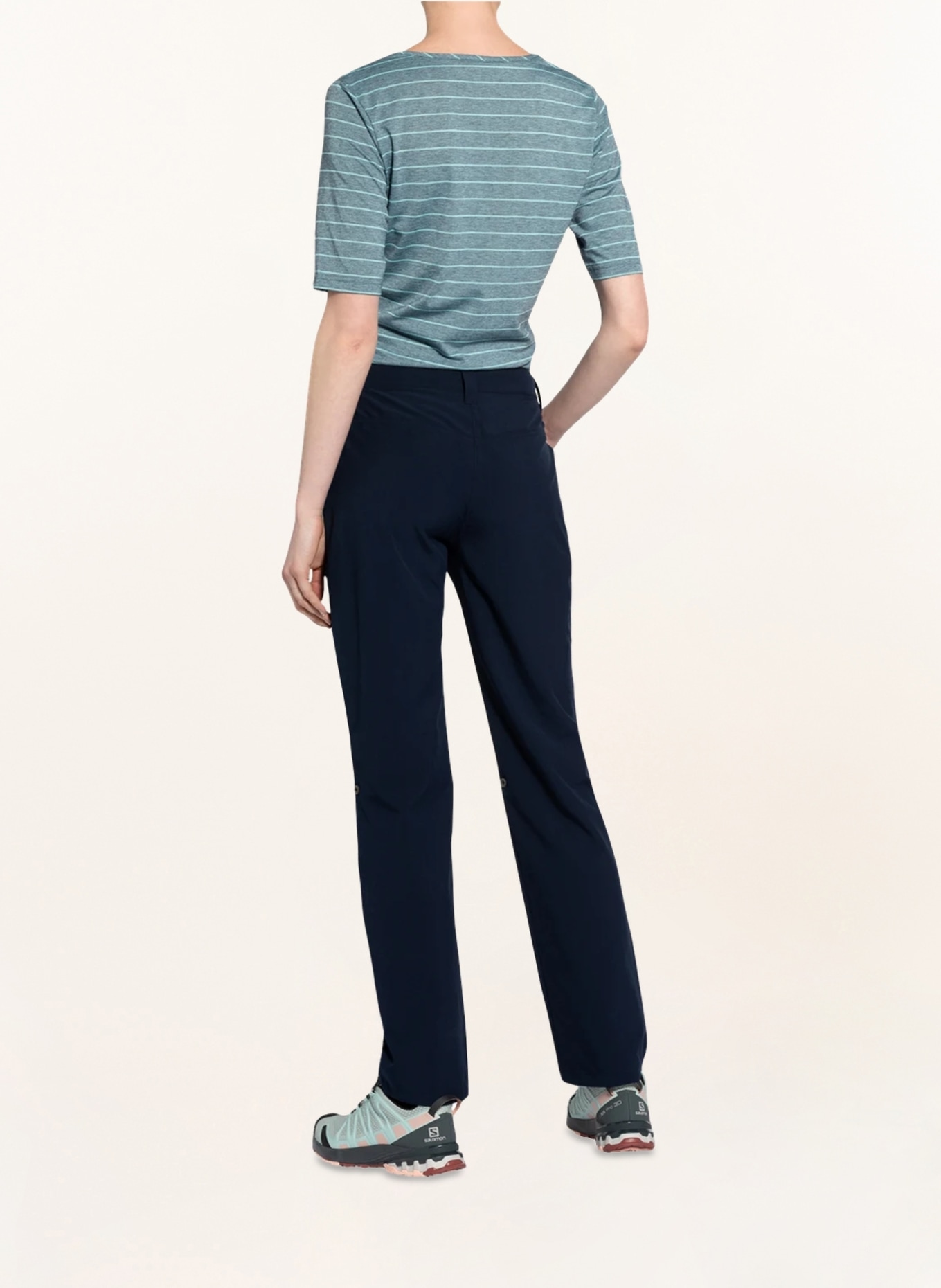 me°ru' Outdoor trousers CARTAGENA , Color: DARK BLUE (Image 3)