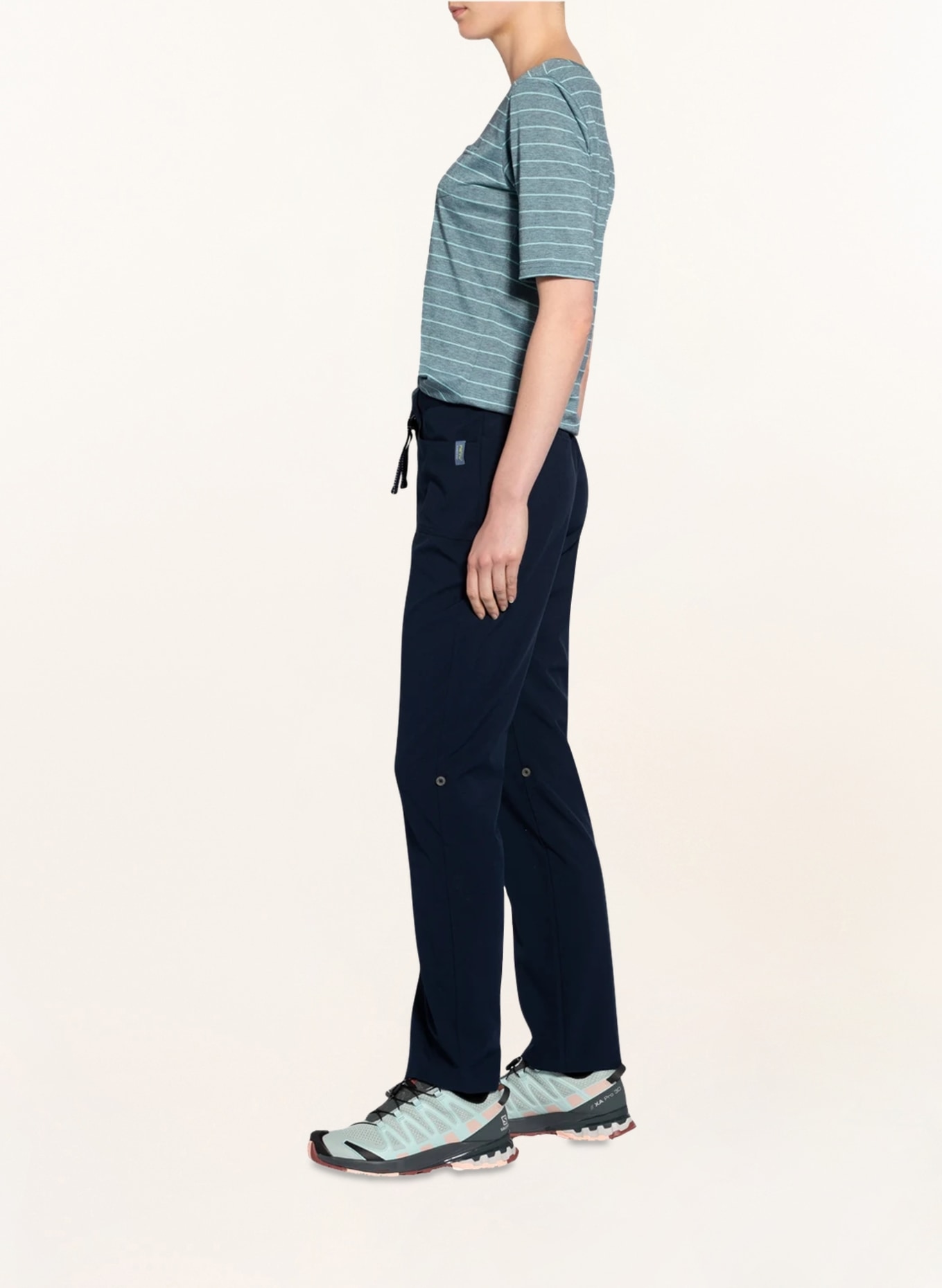 me°ru' Outdoor trousers CARTAGENA , Color: DARK BLUE (Image 4)