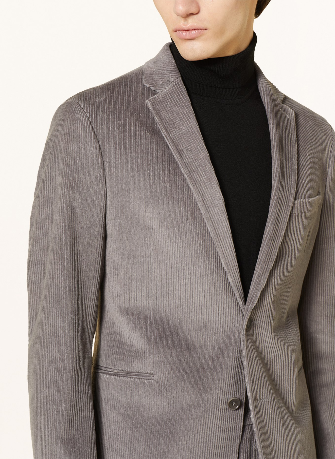 DRYKORN Corduroy suit jacket HURLEY extra slim fit, Color: 6402 grau (Image 5)