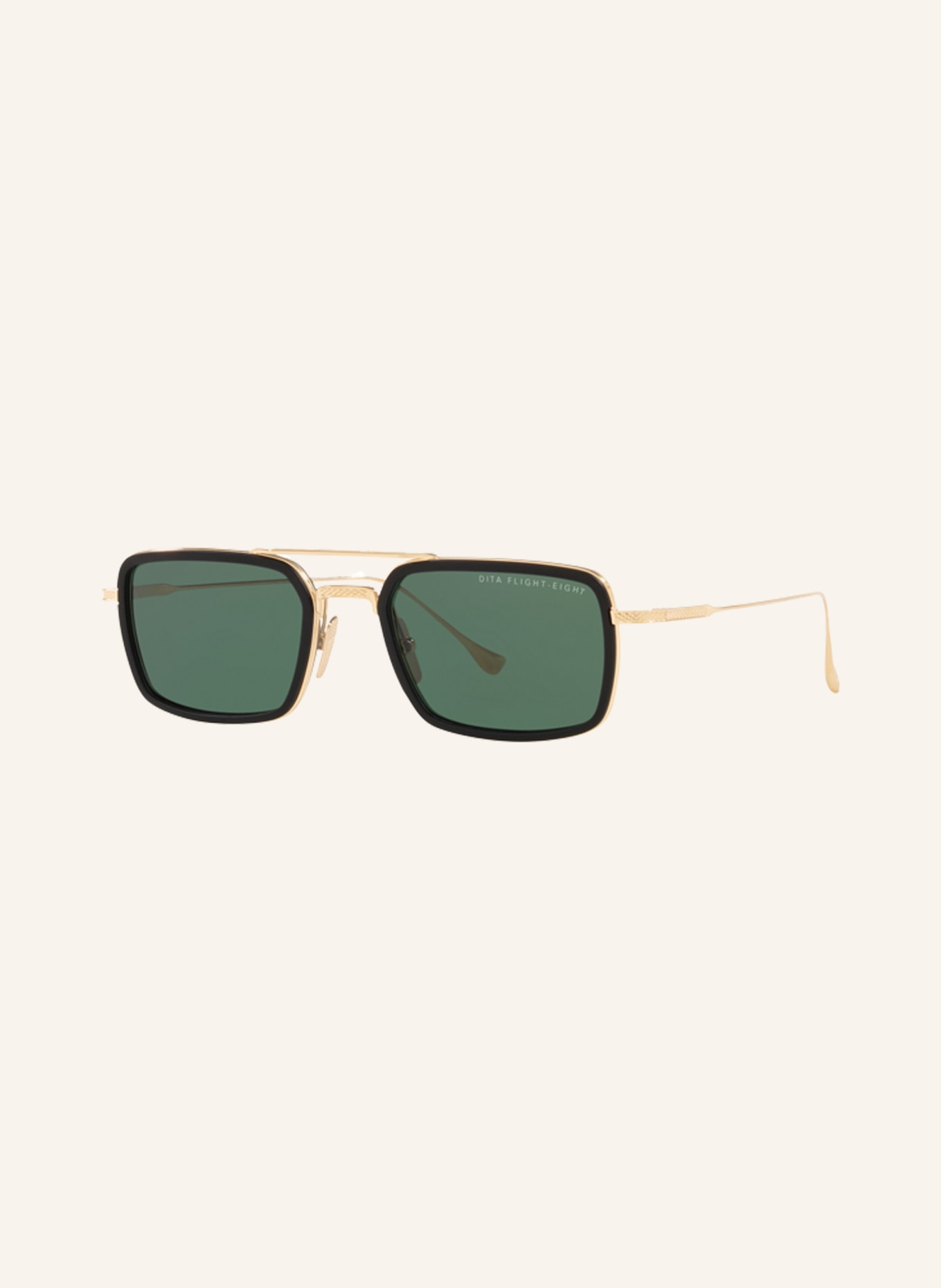 DITA Sunglasses FLIGHT008, Color: 1100J1- GOLD/ GREEN (Image 1)