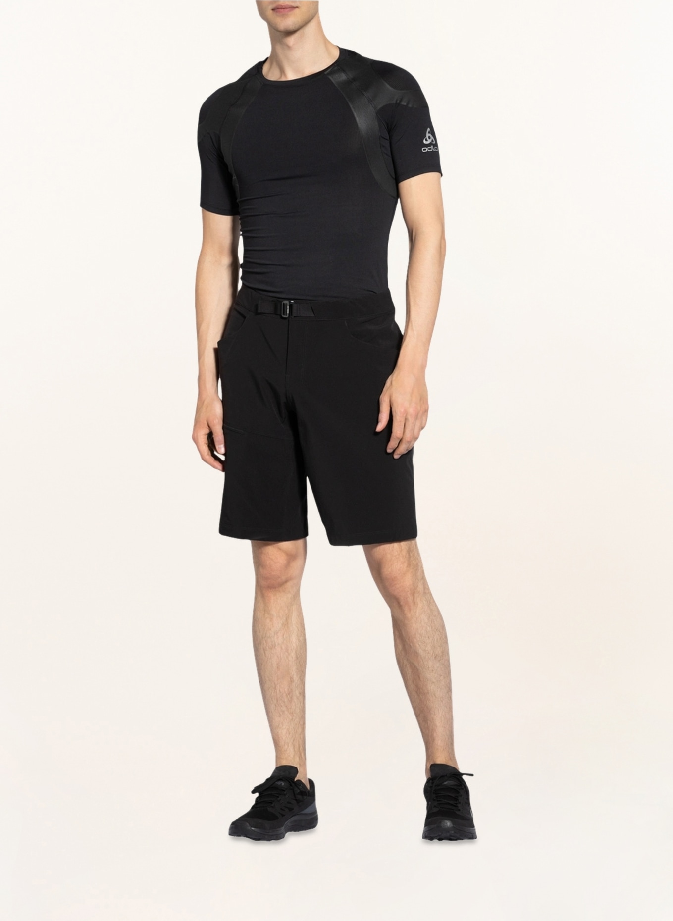 odlo Running shirt ACTIVE SPINE 2.0, Color: BLACK (Image 2)