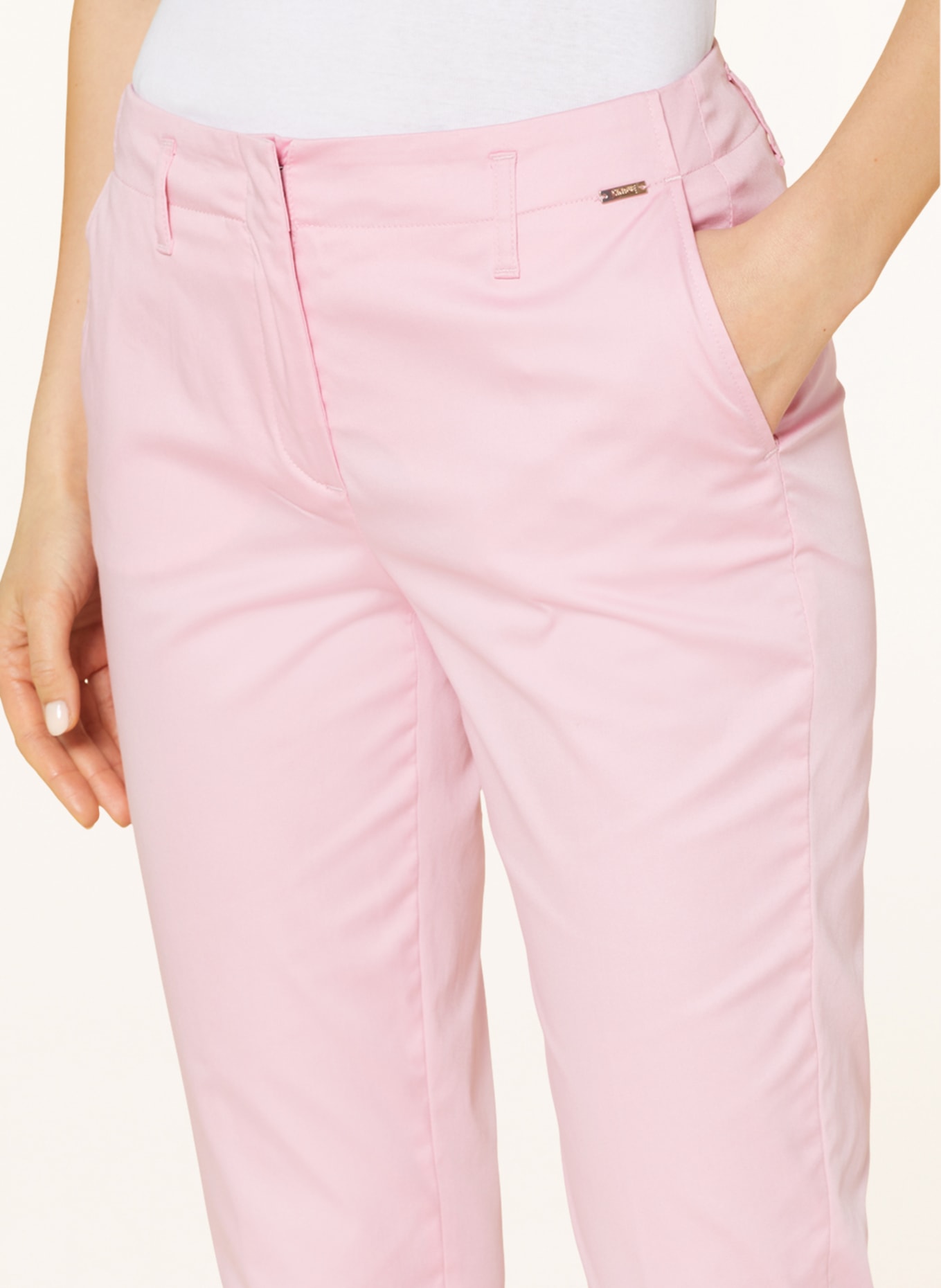 CINQUE Trousers CIHAMELINA, Color: PINK (Image 5)