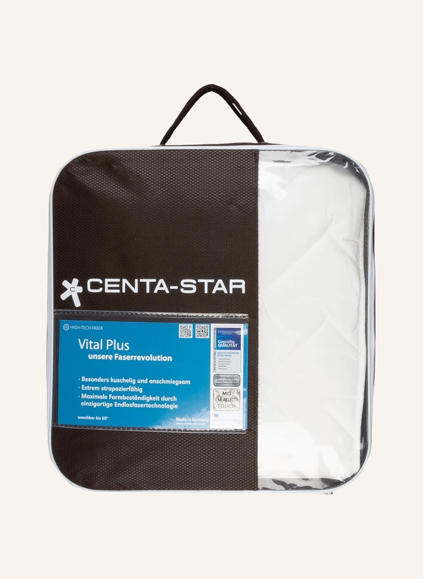 CENTA-STAR Unterbett VITAL PLUS, Farbe: CREME (Bild 3)
