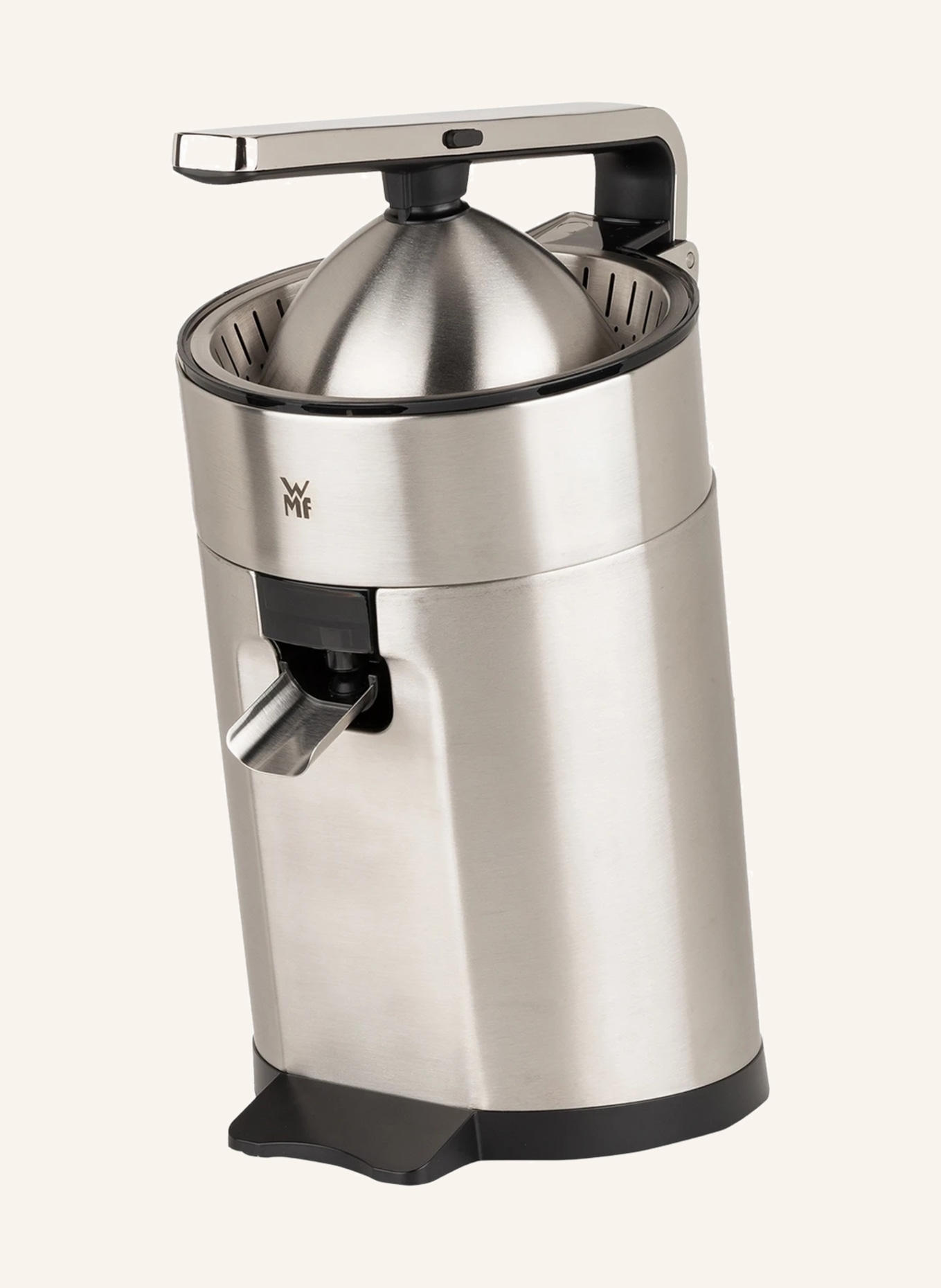 WMF Zitruspresse PROFI PLUS: SILBER / SCHWARZ