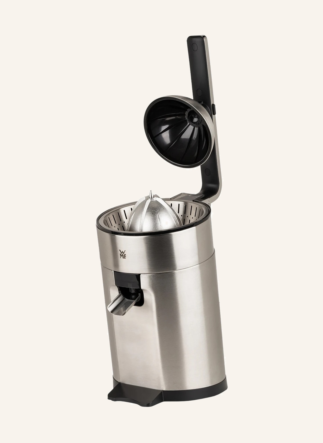 WMF Zitruspresse PROFI PLUS: SILBER / SCHWARZ