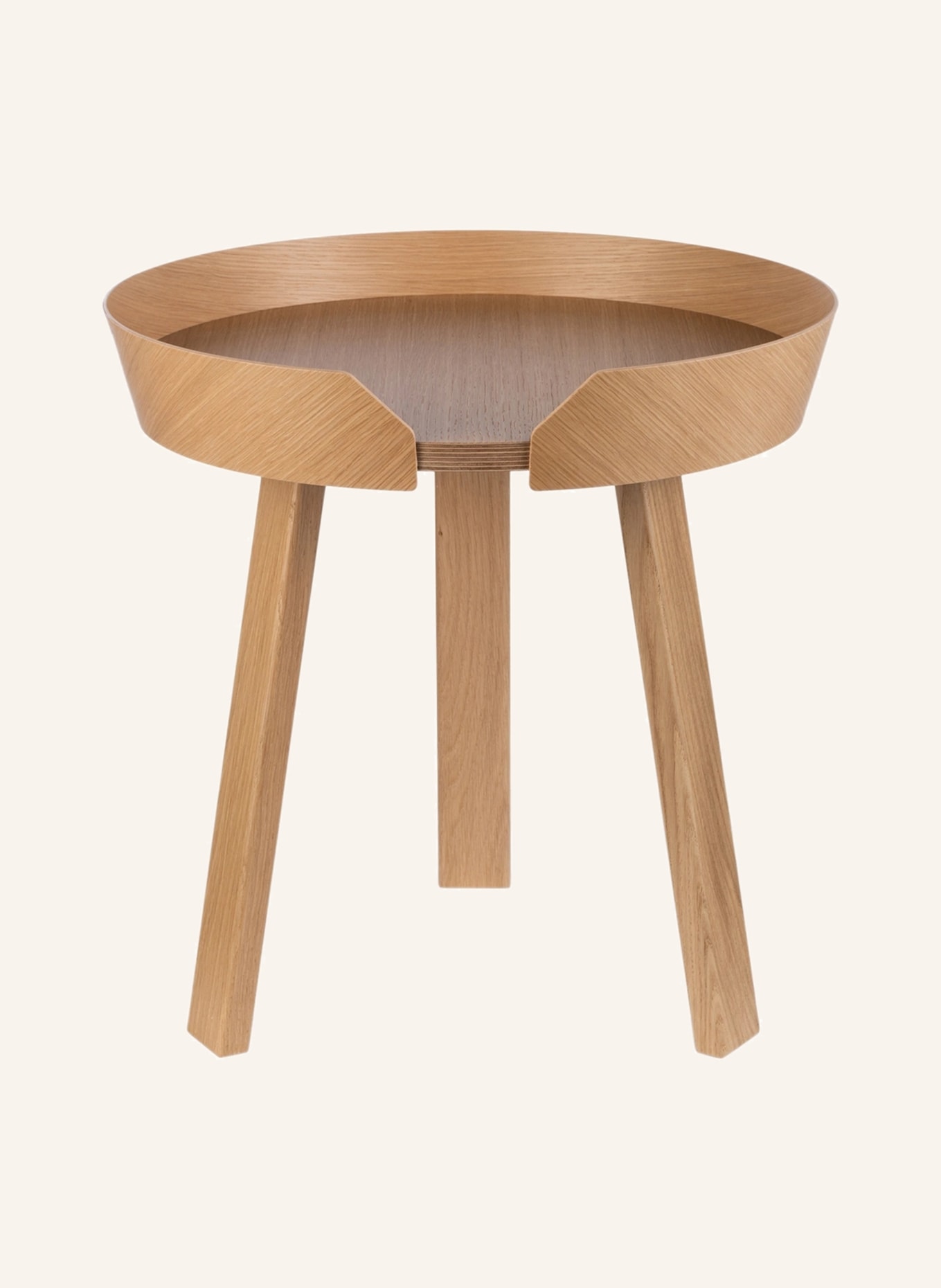 MUUTO Odkládací stolek AROUND SMALL , Barva: SVĚTLE HNĚDÁ (Obrázek 1)