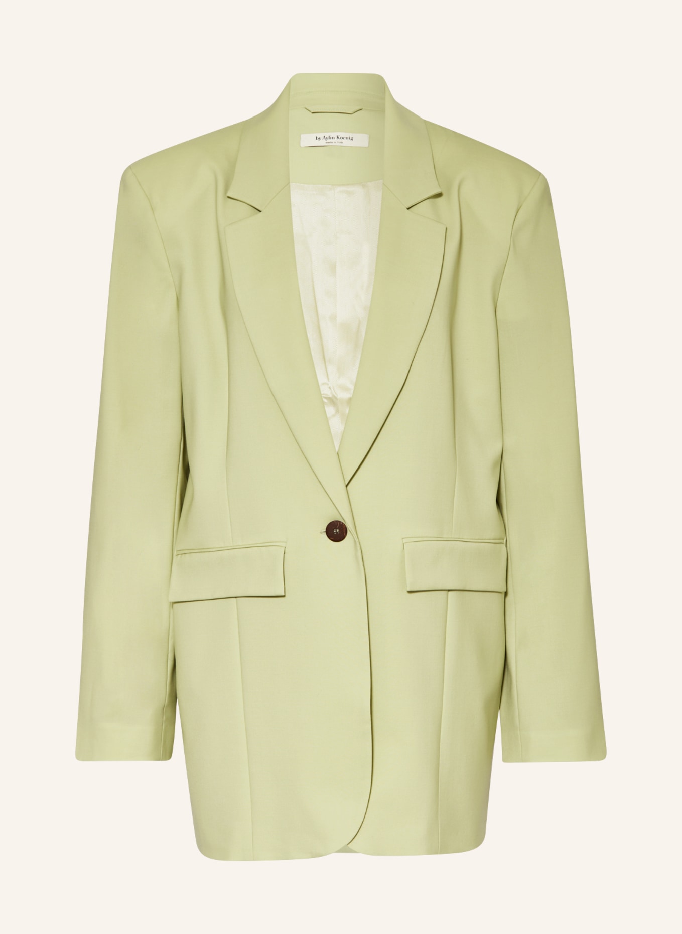 by Aylin Koenig Oversized blazer AMBER, Color: LIGHT GREEN (Image 1)