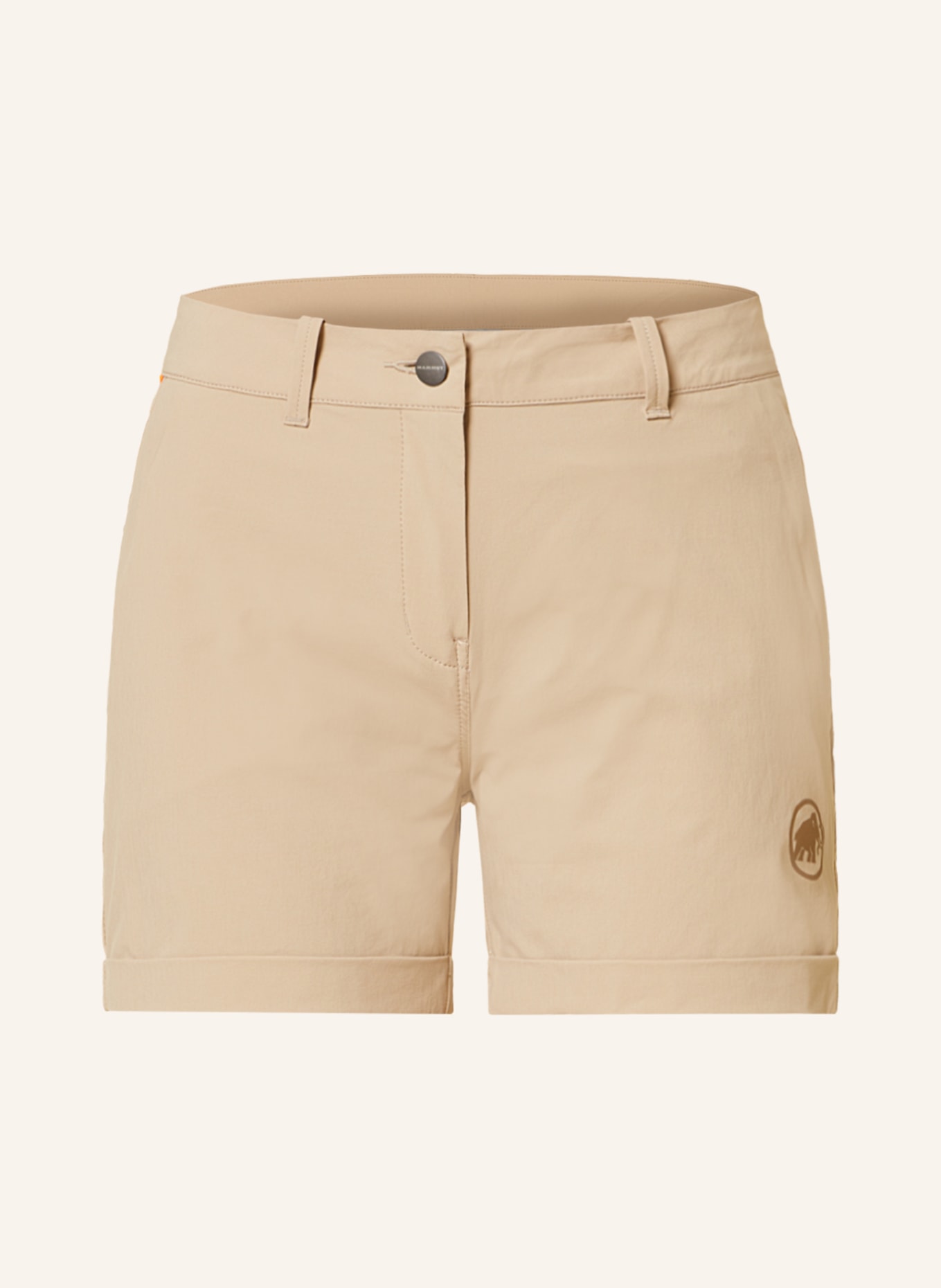MAMMUT Outdoor shorts RUNBOLD ROLL, Color: LIGHT BROWN (Image 1)