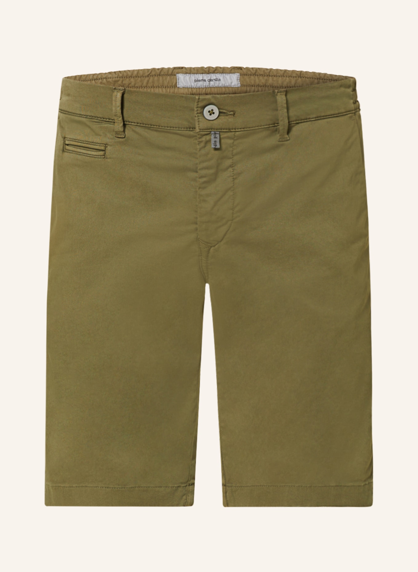pierre cardin Shorts LYON Modern Fit, Farbe: OLIV (Bild 1)