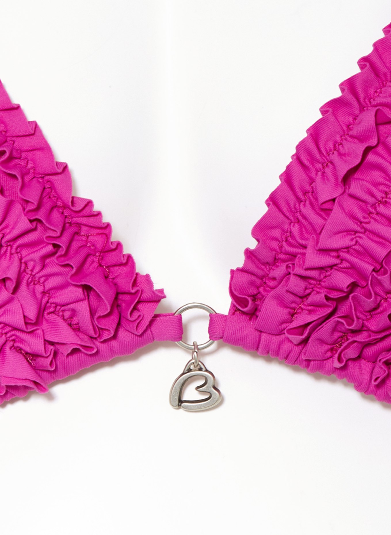 BANANA MOON Triangle bikini top COLORSUN RUBO, Color: FUCHSIA (Image 4)