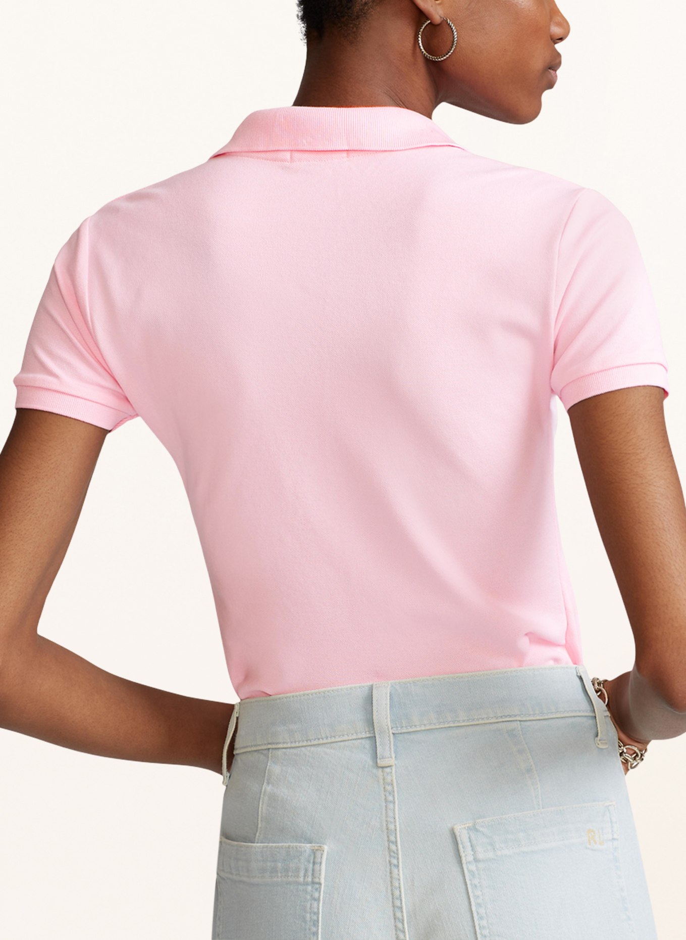 POLO RALPH LAUREN Piqué-Poloshirt: ROSA