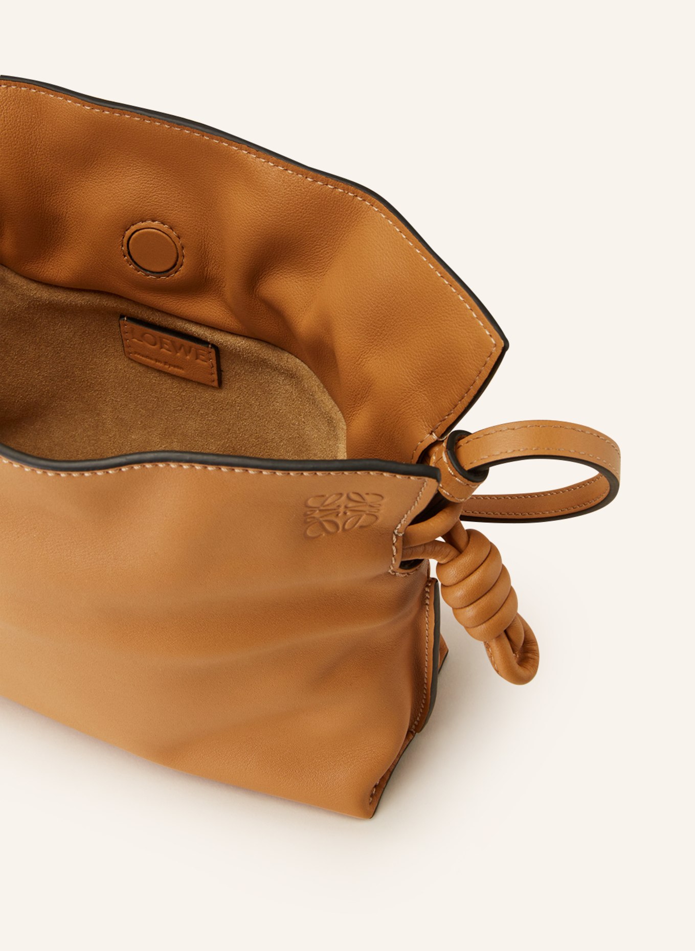 LOEWE Pouch bag FLAMENCO MINI, Color: COGNAC (Image 3)