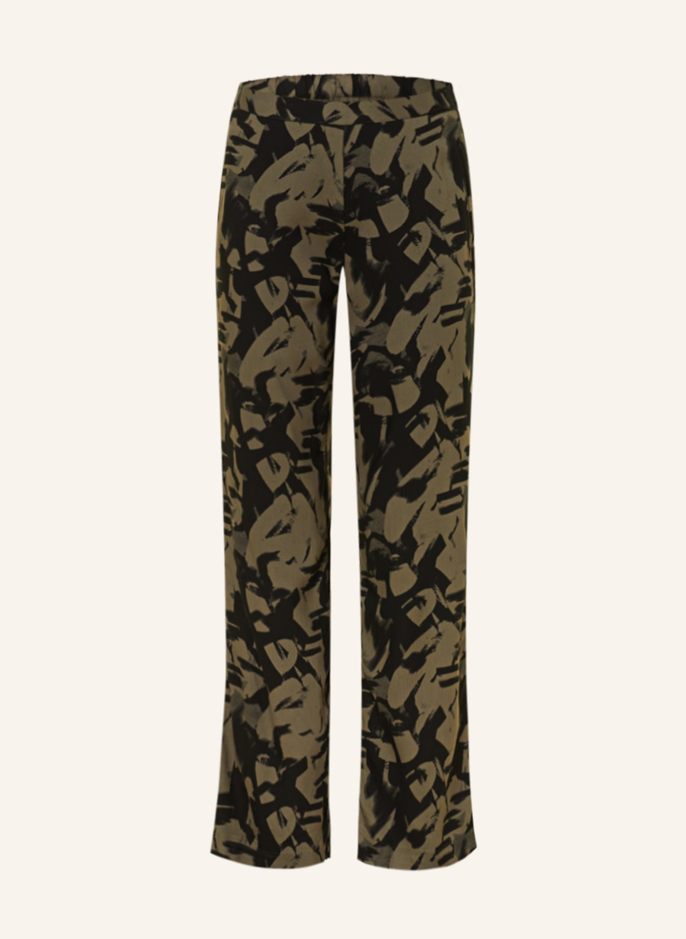 Calvin Klein Spodnie od piżamy, Kolor: CZARNY/ KHAKI (Obrazek 1)