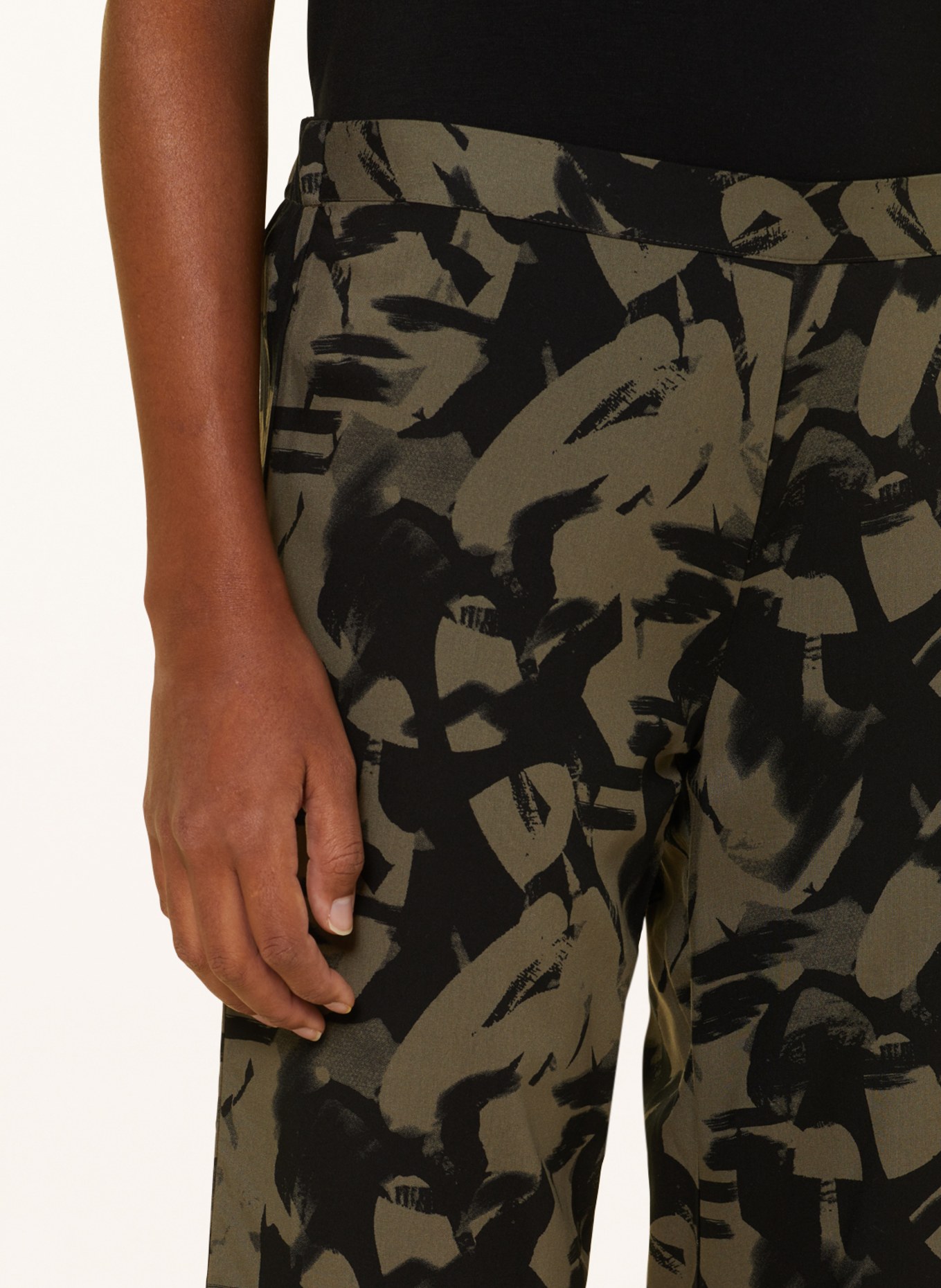Calvin Klein Pajama pants, Color: BLACK/ KHAKI (Image 5)