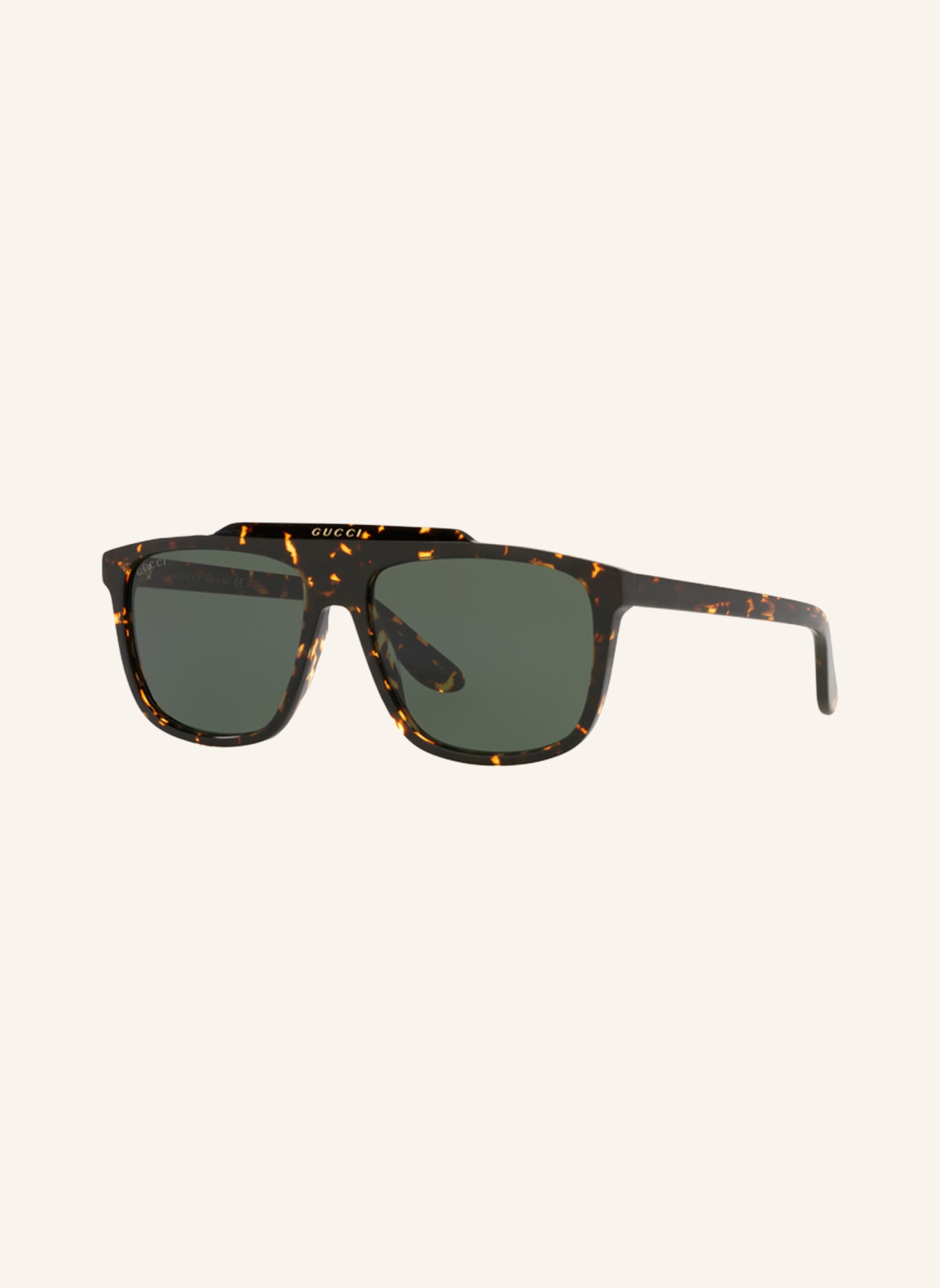 GUCCI Sunglasses GG1093S: 1800J1 - HAVANA/ GREEN