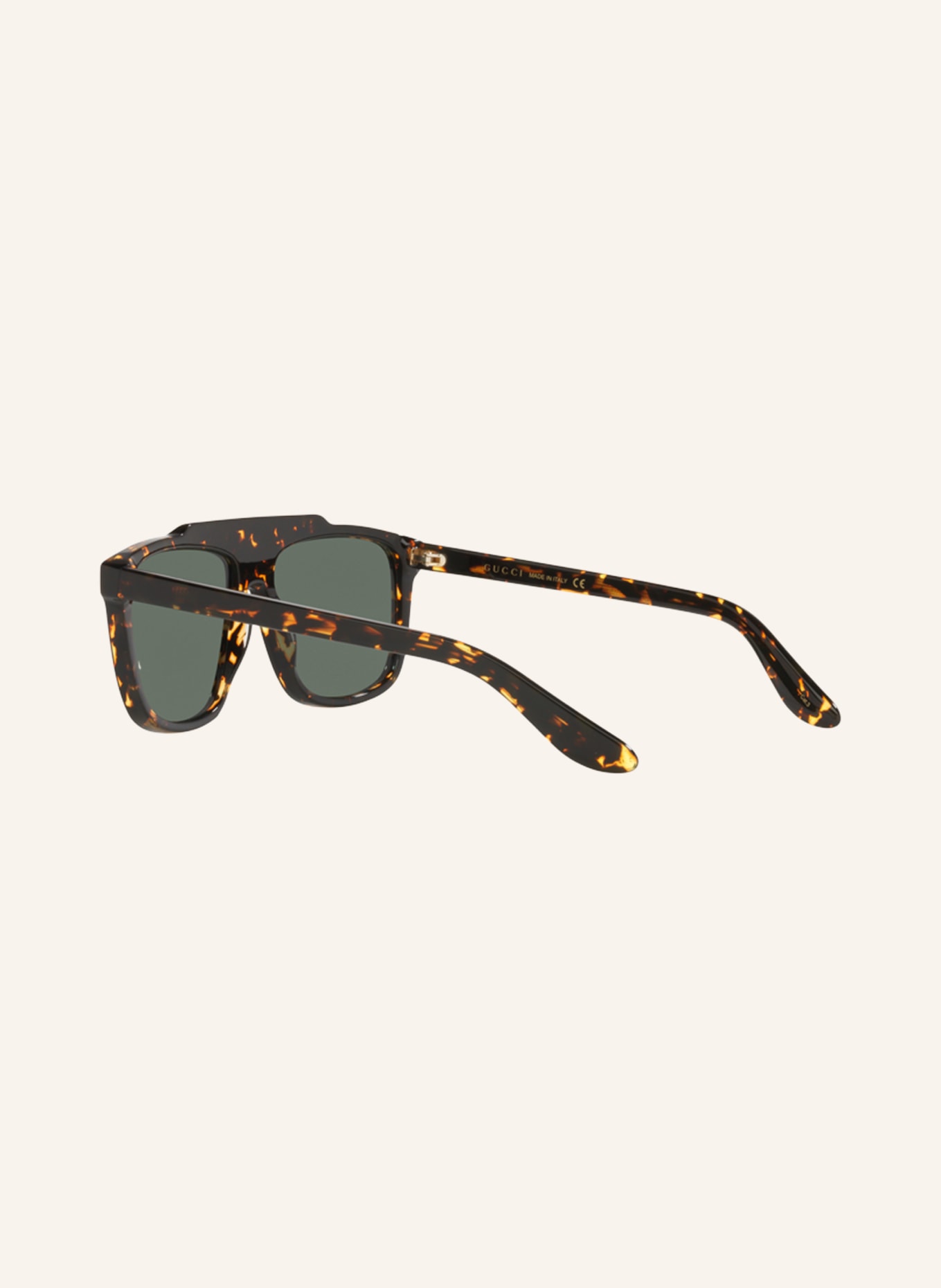 GUCCI Sunglasses GG1093S: 1800J1 - HAVANA/ GREEN
