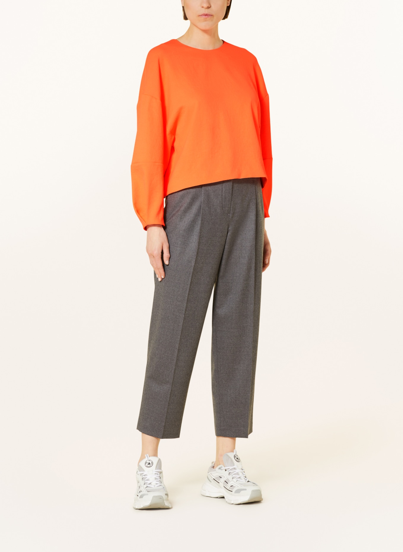 DRYKORN Sweatshirt LIDDA, Color: NEON ORANGE (Image 2)