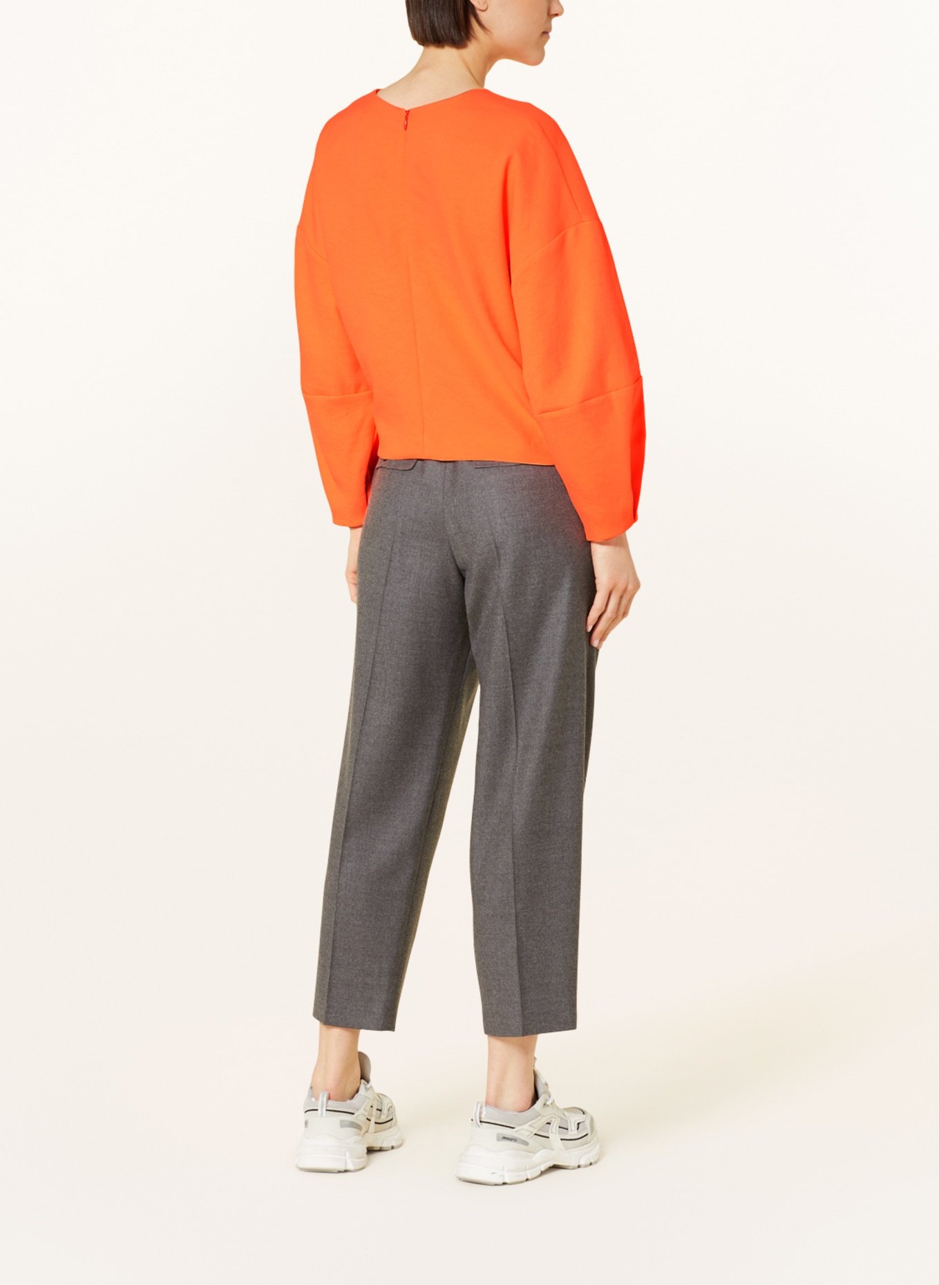 DRYKORN Sweatshirt LIDDA, Color: NEON ORANGE (Image 3)