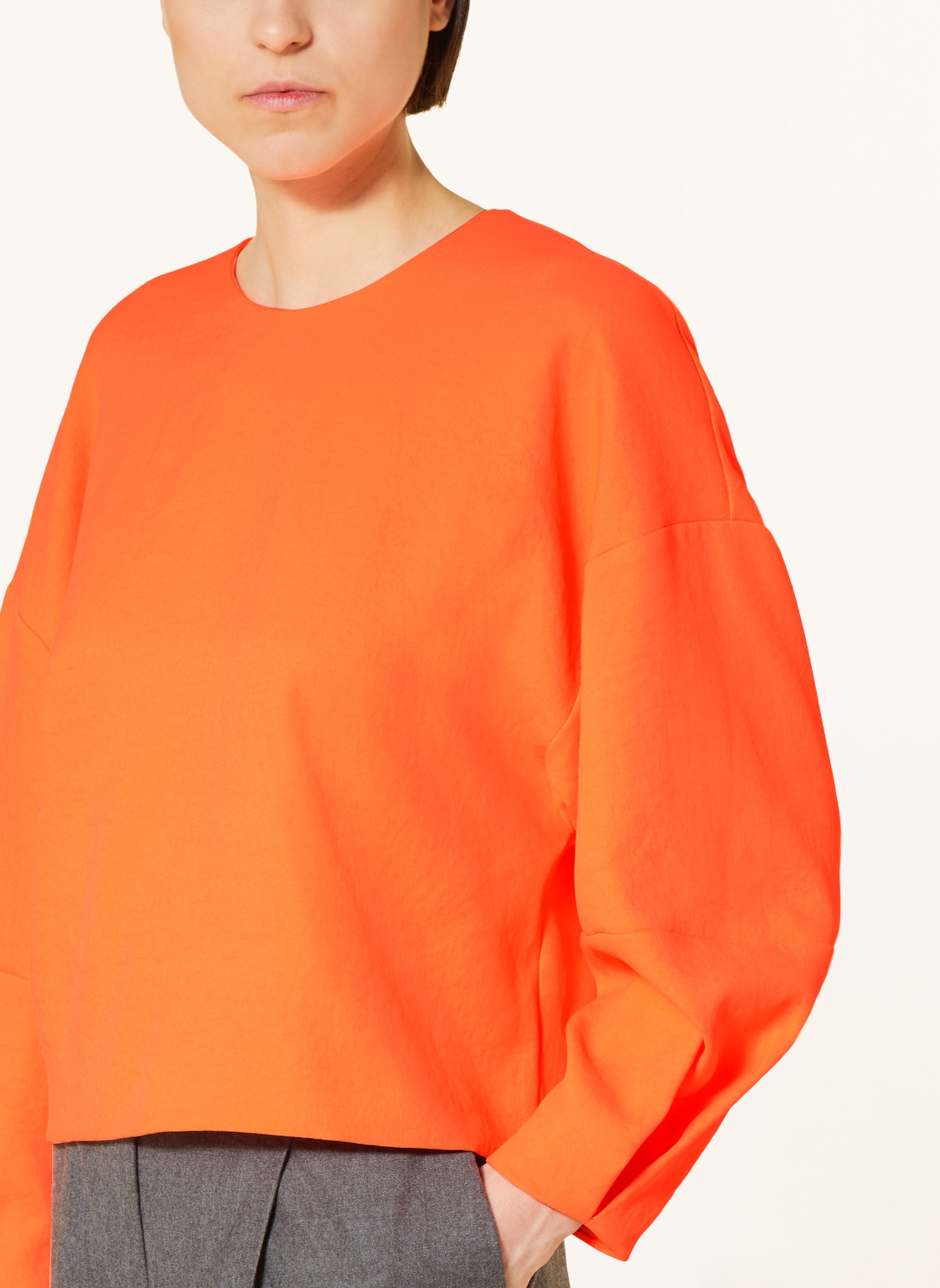 DRYKORN Sweatshirt LIDDA, Color: NEON ORANGE (Image 4)